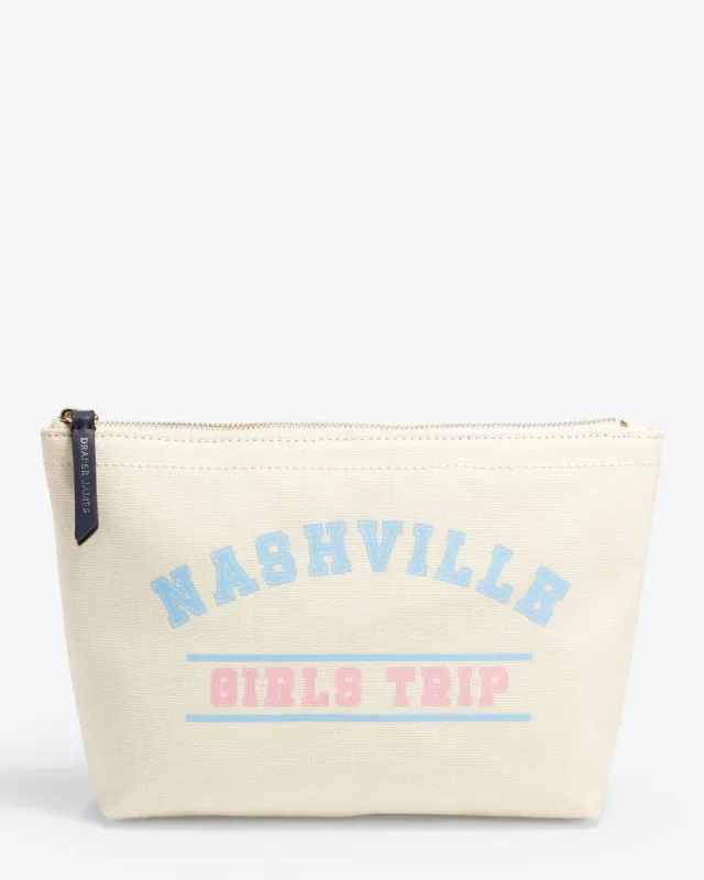 Nashville Girls Trip Cosmetic Pouch sold by Draper James