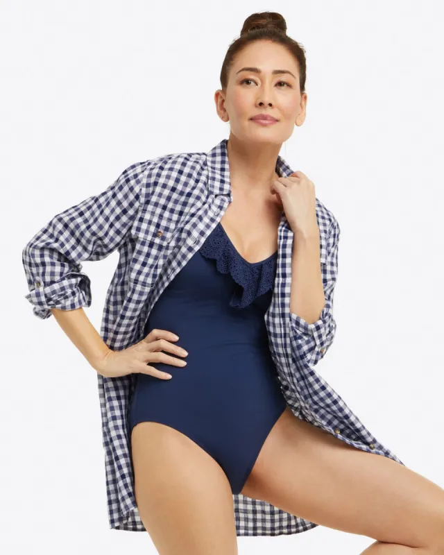 Long Sleeve Utility Tunic sold by Draper James