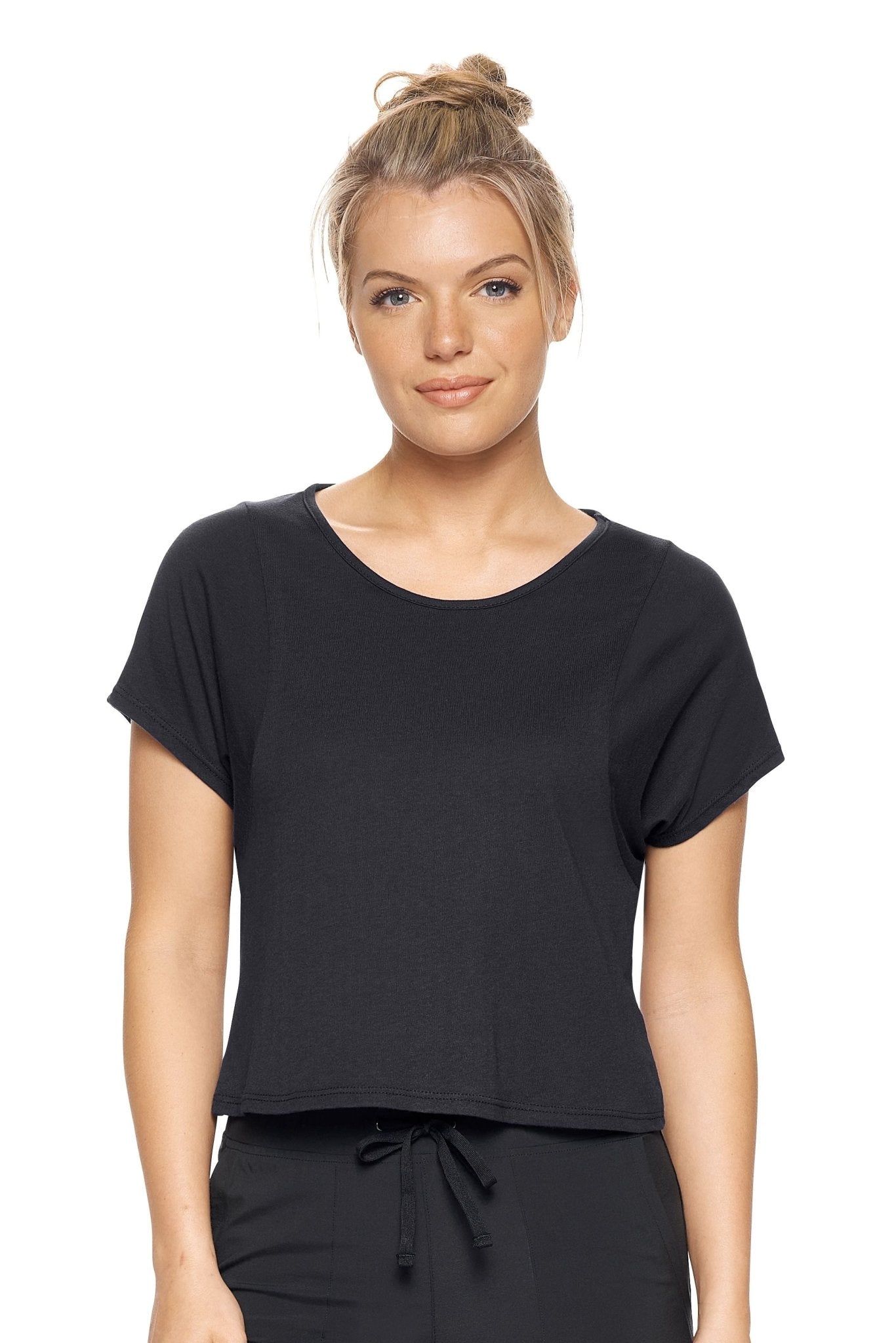 MoCA Plant Based Cropped T-Shirt sold by Dress Barn product image thumbnail 5