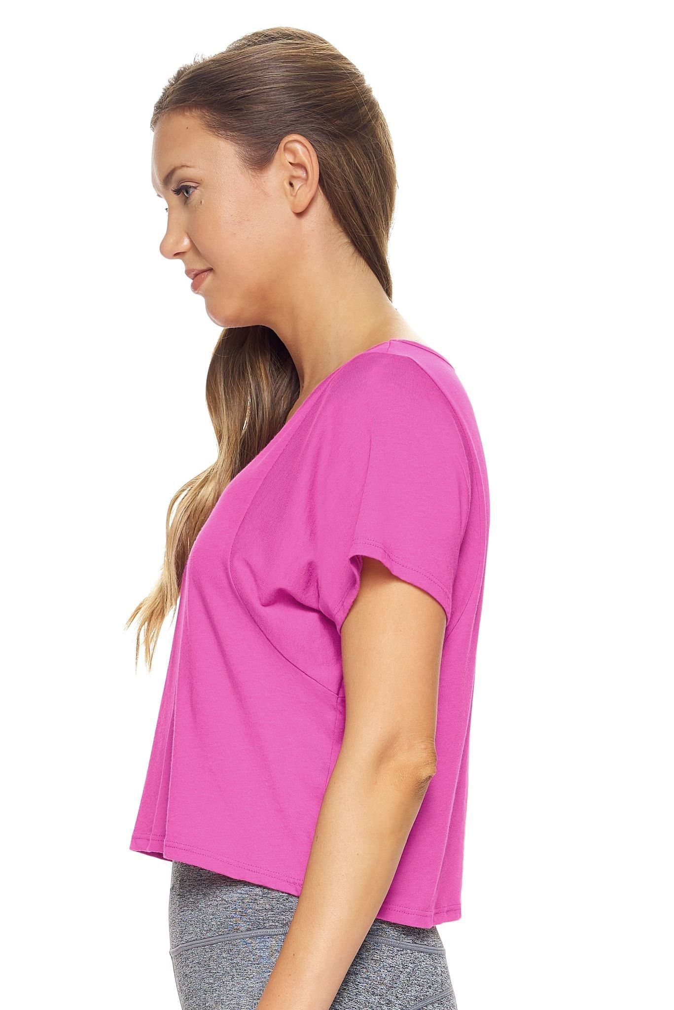 MoCA Plant Based Cropped T-Shirt sold by Dress Barn product image thumbnail 2