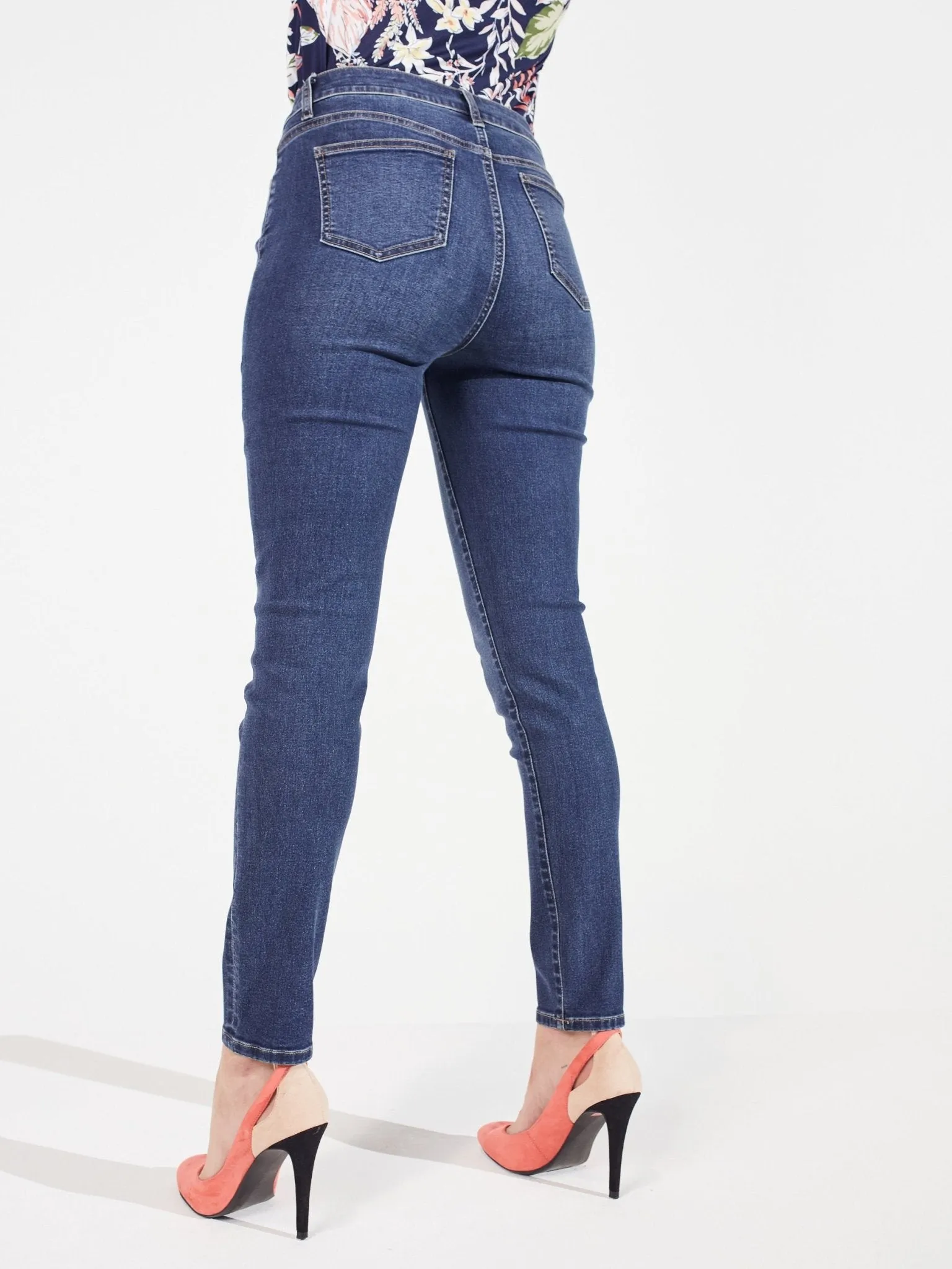 Westport Signature Skinny 5 Pocket Denim Jean sold by Dress Barn product image thumbnail 2
