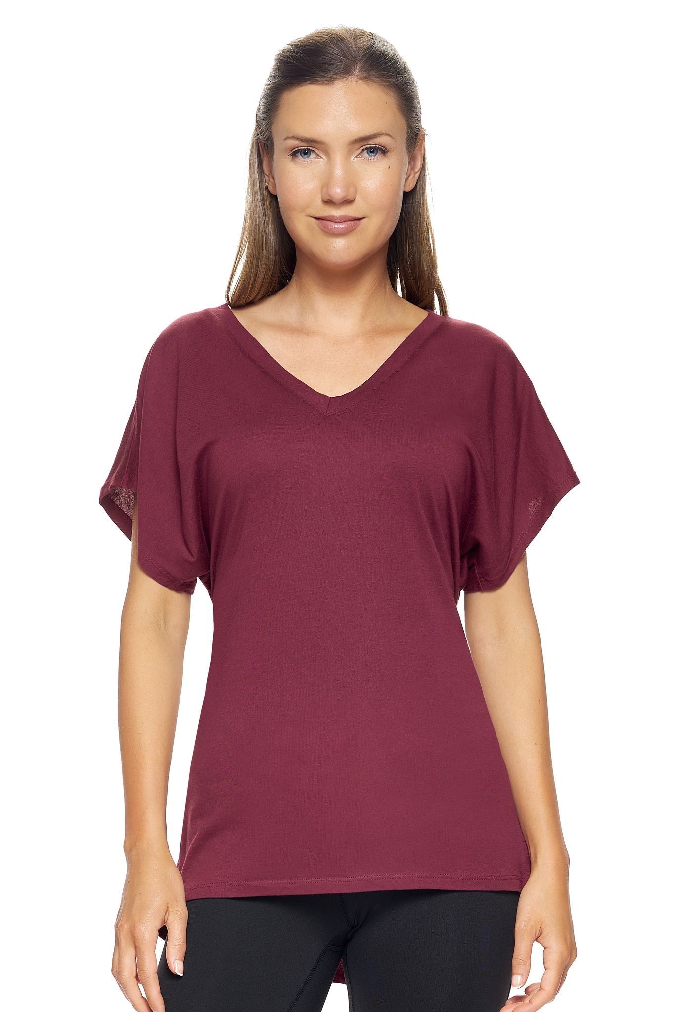 MoCA Plant Based Cinch Back Tie Tunic Shirt sold by Dress Barn product image thumbnail 5