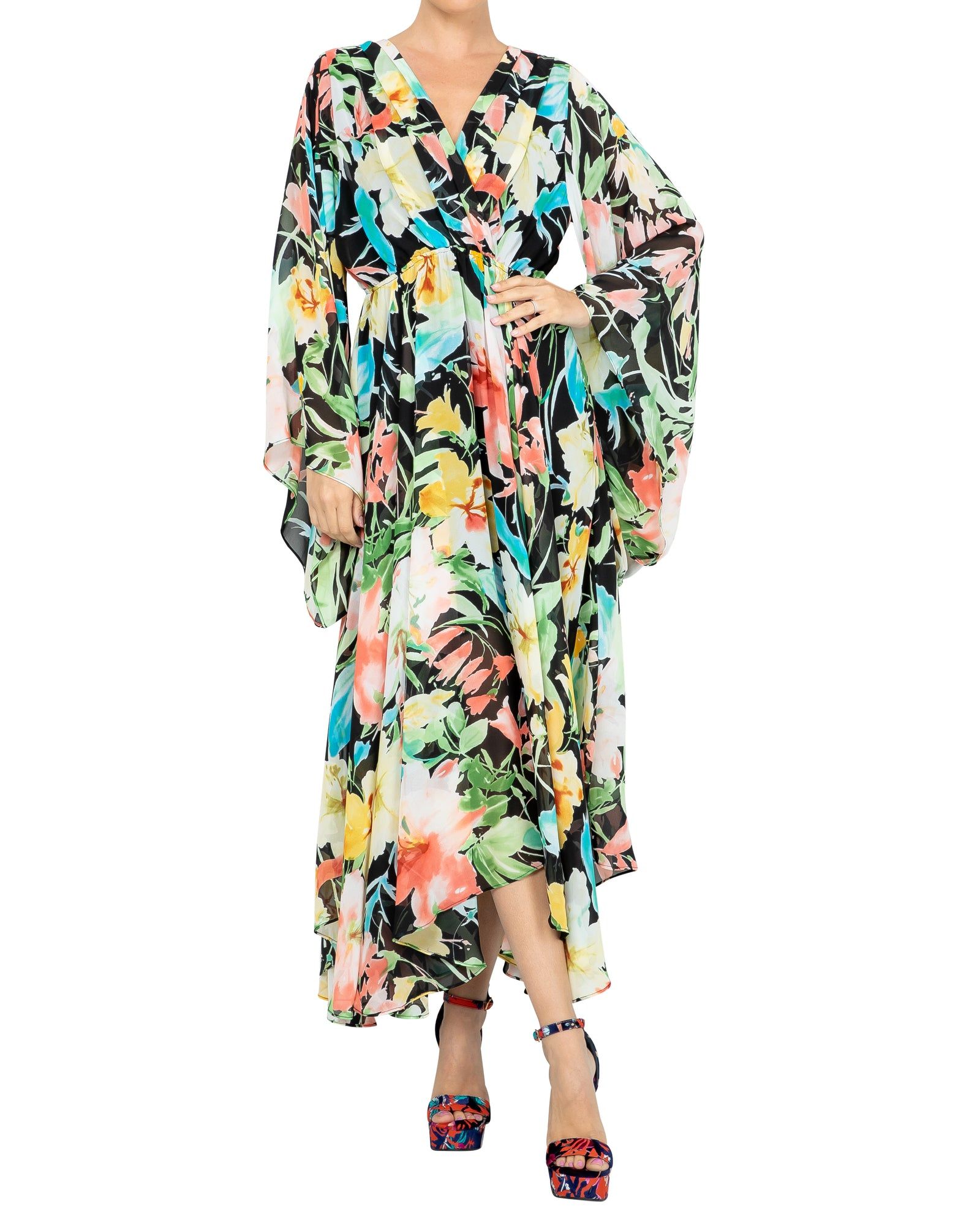 Sunset Midi Dress sold by Dress Barn