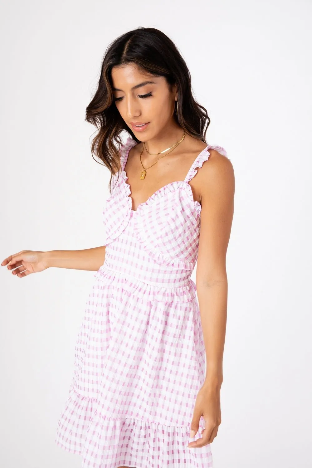 Gingham Aurora Dress sold by Dress Barn product image thumbnail 4