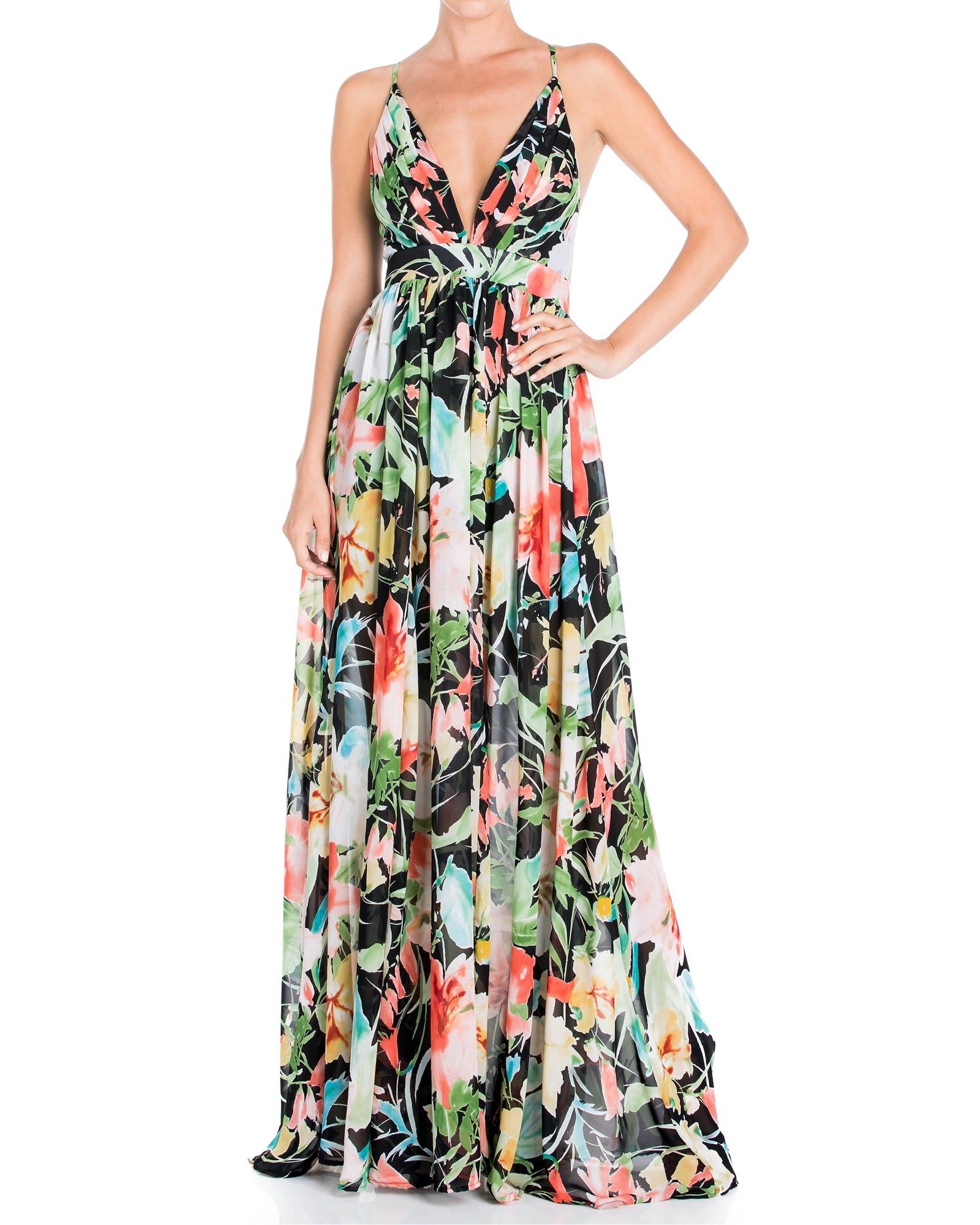 Enchanted Garden Maxi Dress sold by Dress Barn product image thumbnail 4