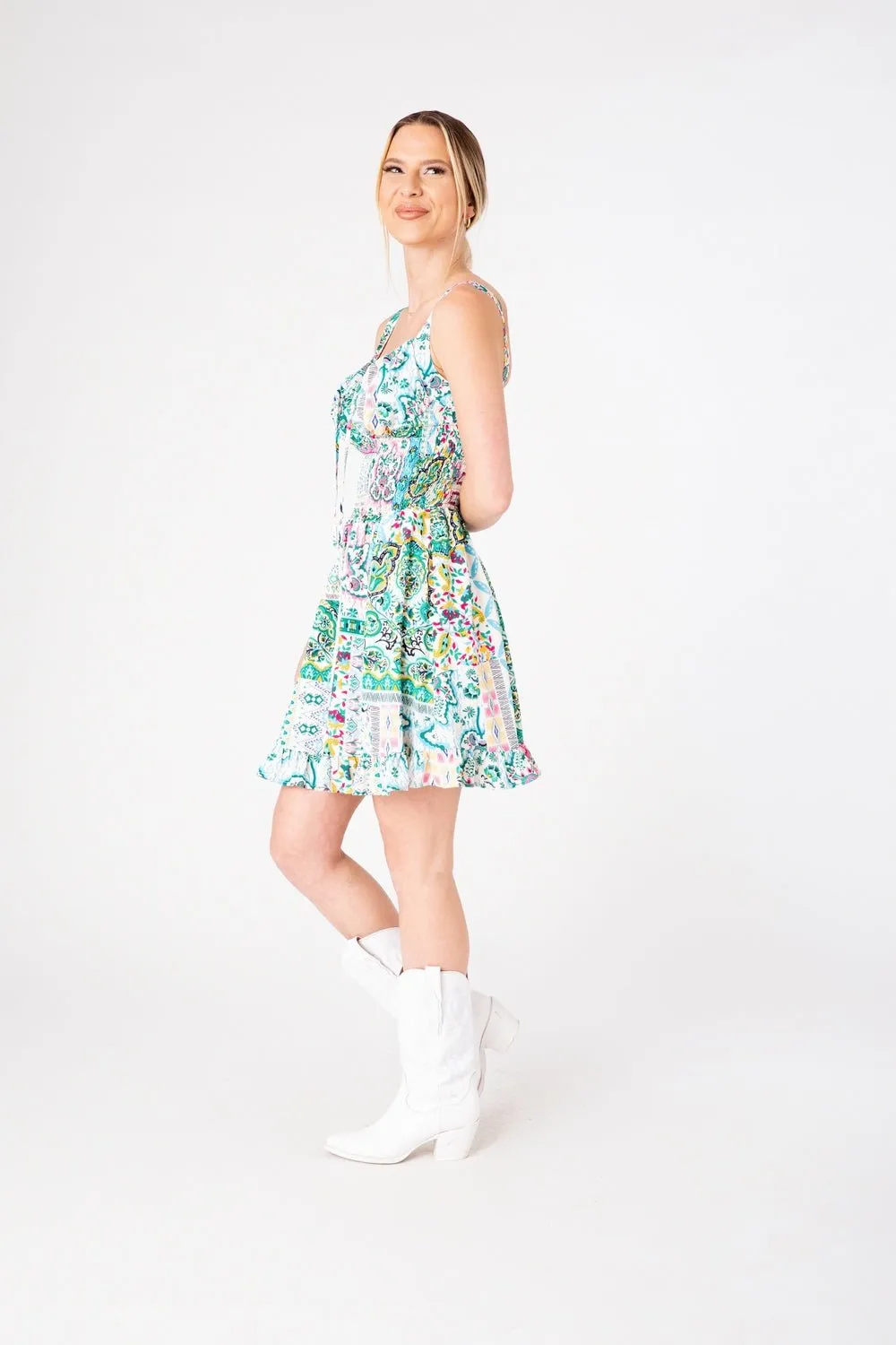 Paisley Queen of Sea Dress sold by Dress Barn product image thumbnail 2