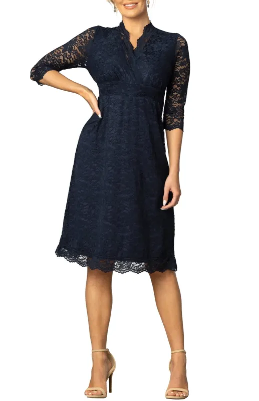 Scalloped Boudoir Lace Dress sold by Dress Barn