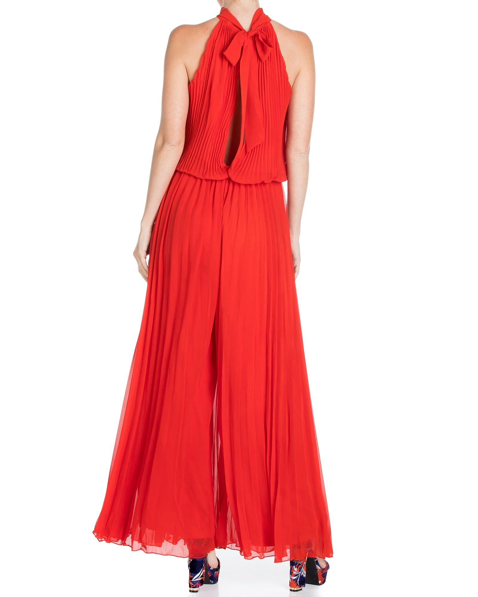 Wild Orchid Pleat Jumpsuit - Plus sold by Dress Barn product image thumbnail 2