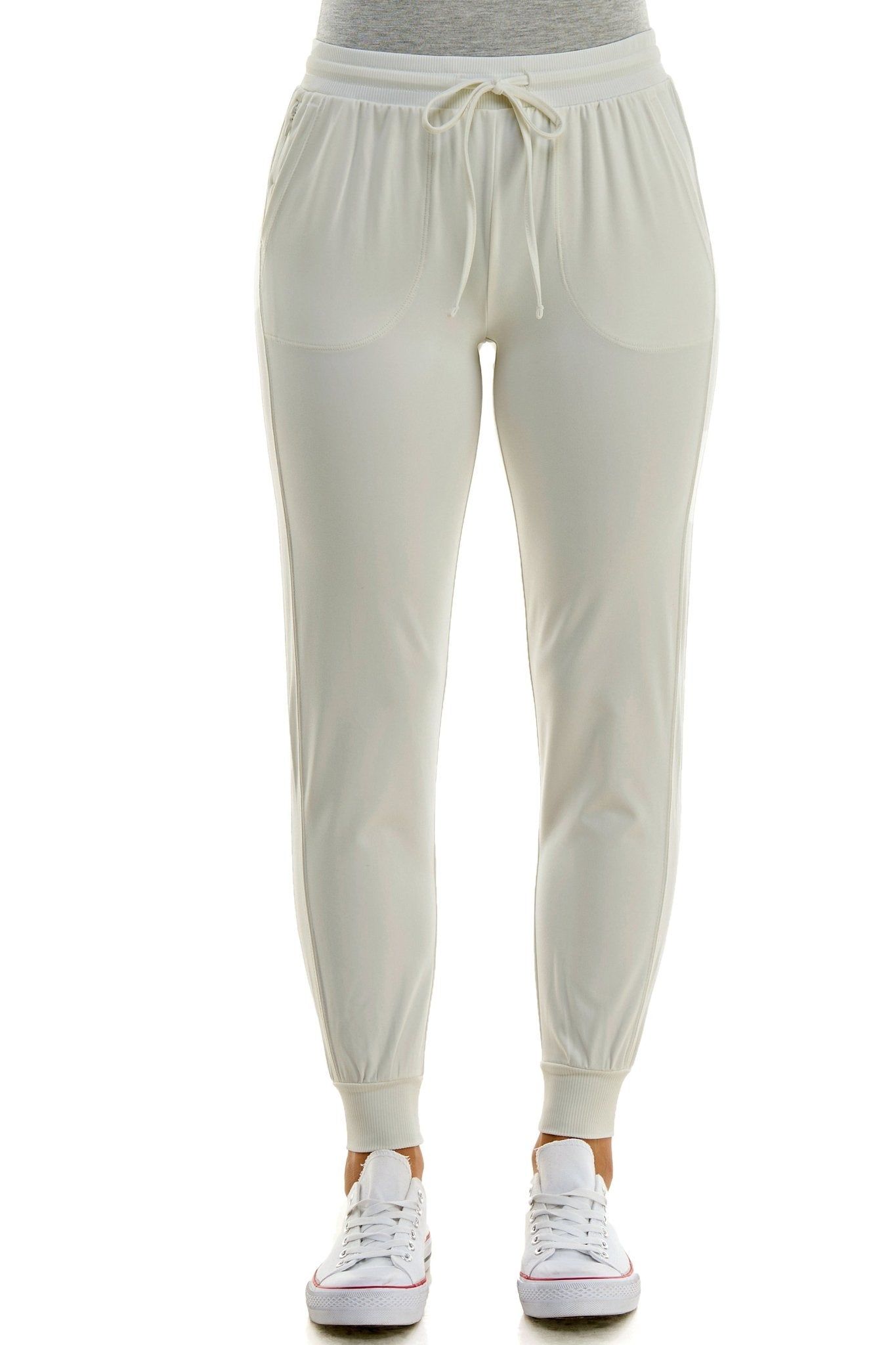 Pull-On Jogger Pant with Tie Front and Side Pockets - Plus sold by Dress Barn