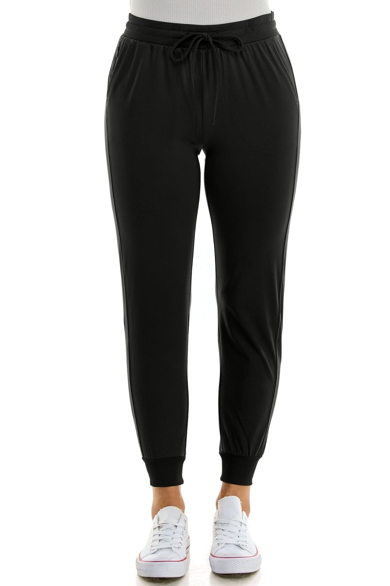 Pull-On Jogger Pant with Tie Front and Side Pockets - Plus sold by Dress Barn product image thumbnail 4
