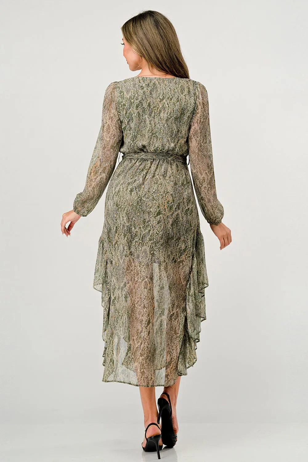 Snake Caterina Maxi Dress sold by Dress Barn product image thumbnail 4