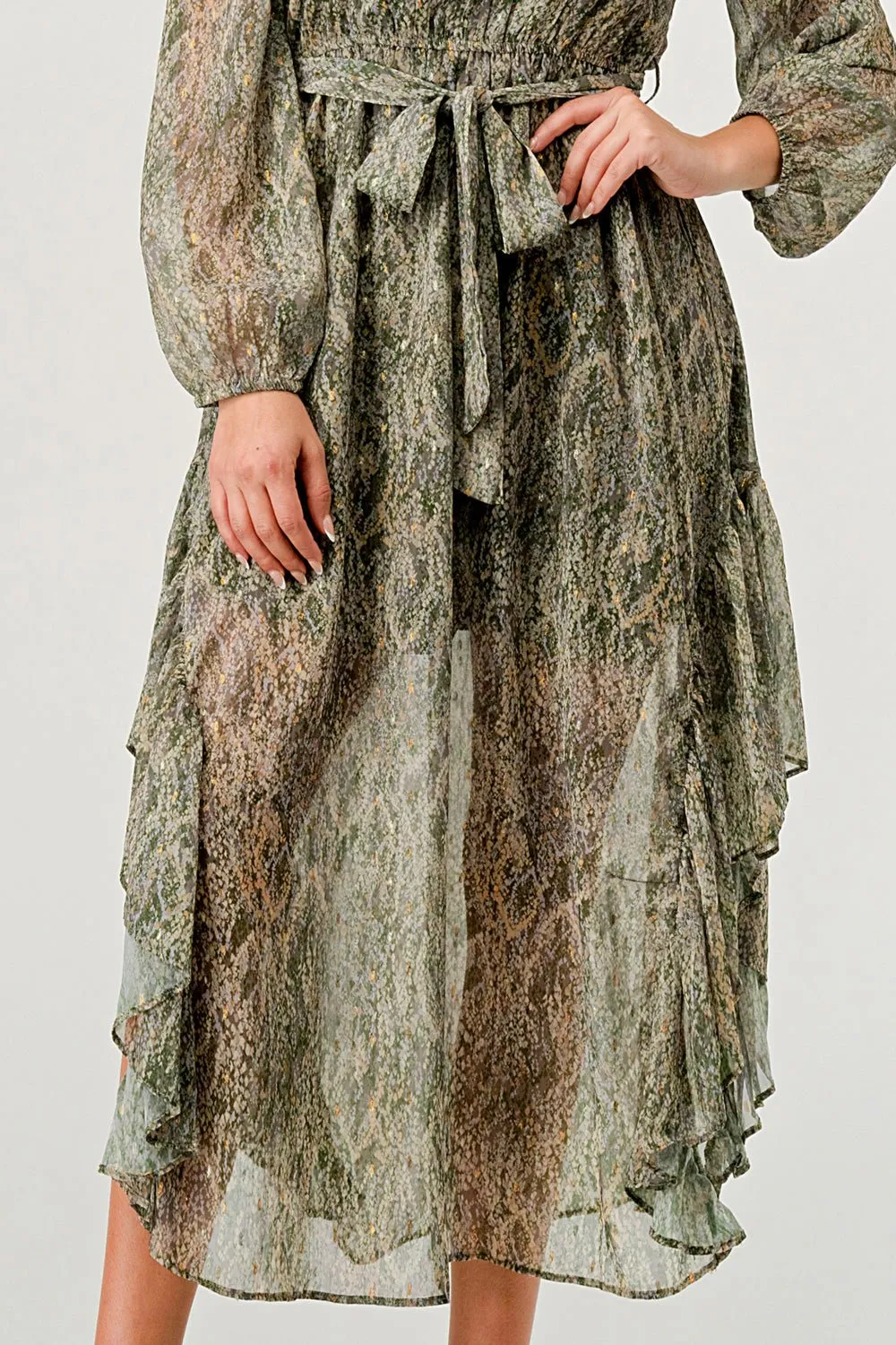 Snake Caterina Maxi Dress sold by Dress Barn product image thumbnail 3