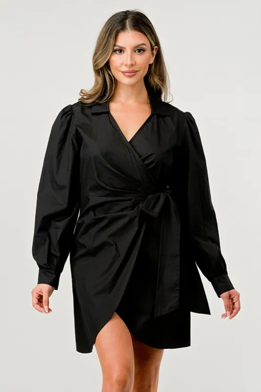 Solid Sophie Poplin Dress sold by Dress Barn