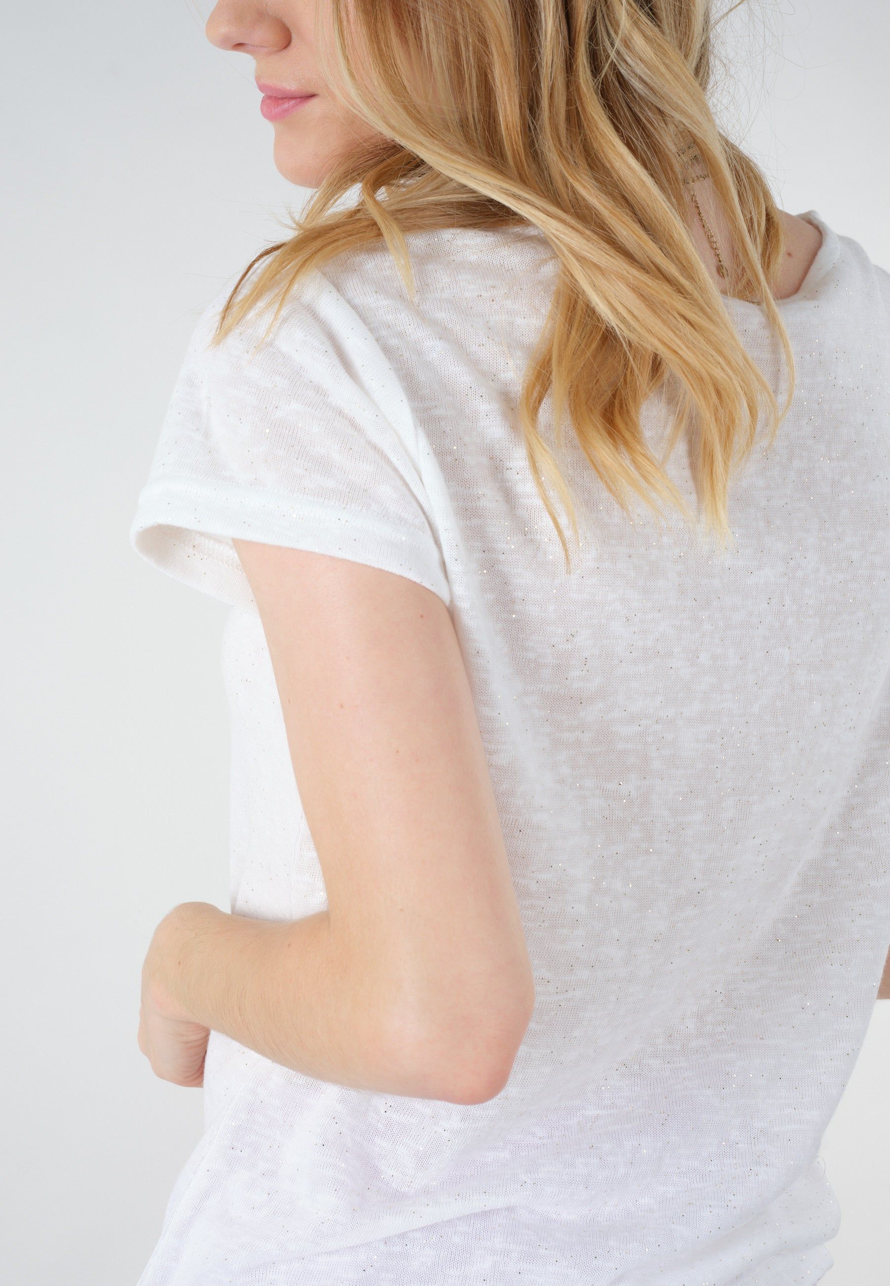 Deeluxe Glitter T-Shirt sold by Dress Barn product image thumbnail 4