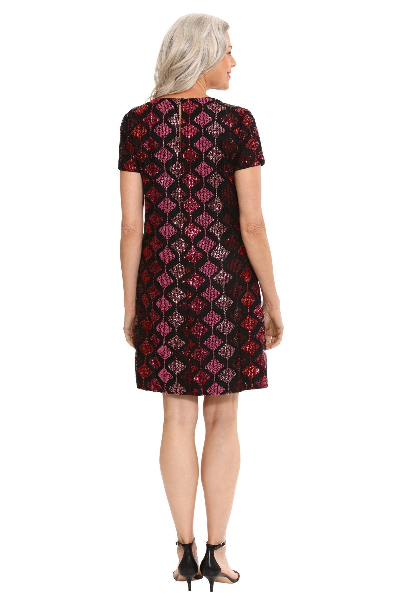 Diaman Sequence T Shirt Dress sold by Dress Barn product image thumbnail 3