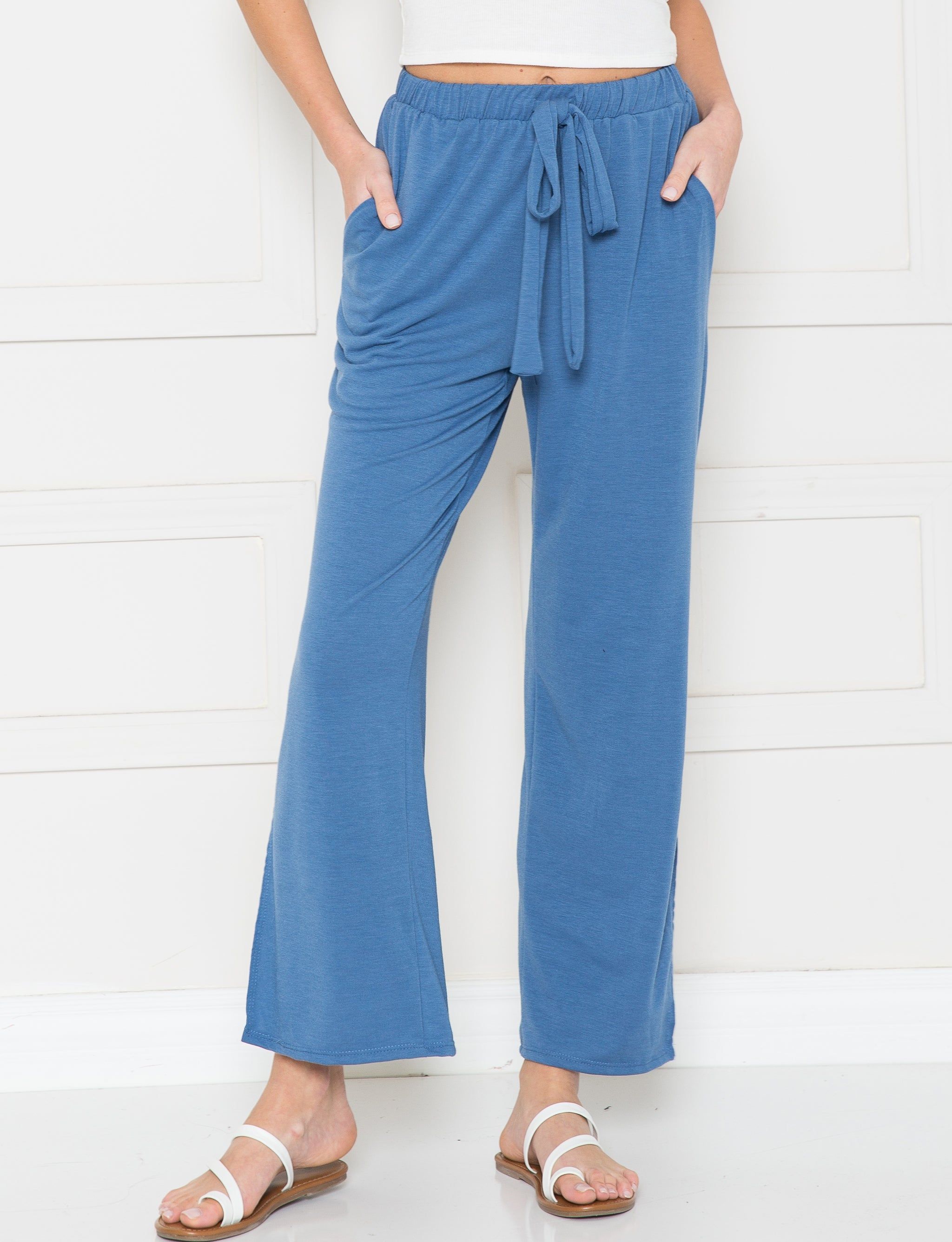 Relaxed Tulip Pants With Knot - Plus sold by Dress Barn product image thumbnail 5
