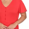 Short Sleeve V-neck Tiered Midi Dress - Plus sold by Dress Barn