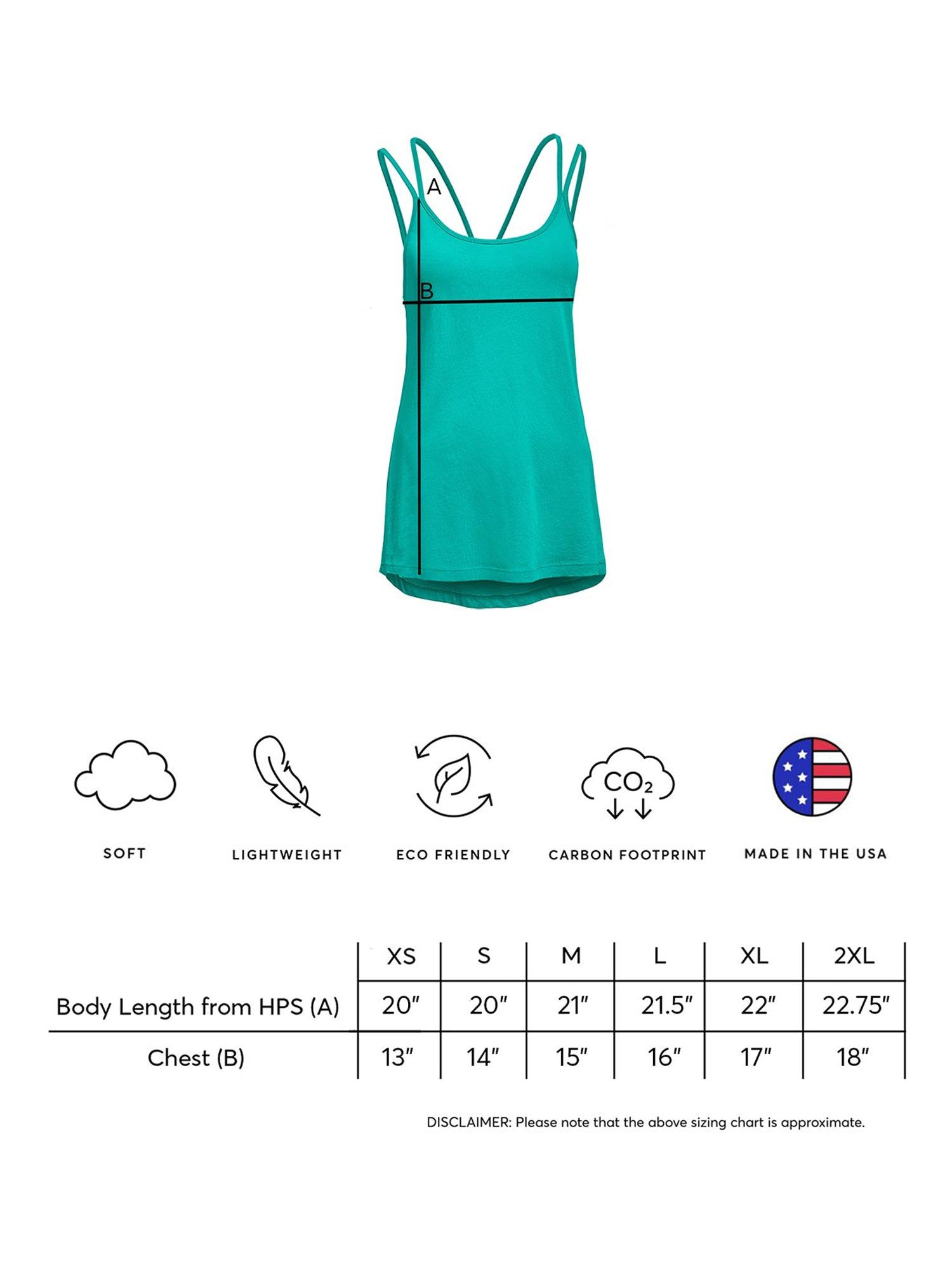 MoCA Plant Based Strappy Cami Shirt - Plus sold by Dress Barn product image thumbnail 4
