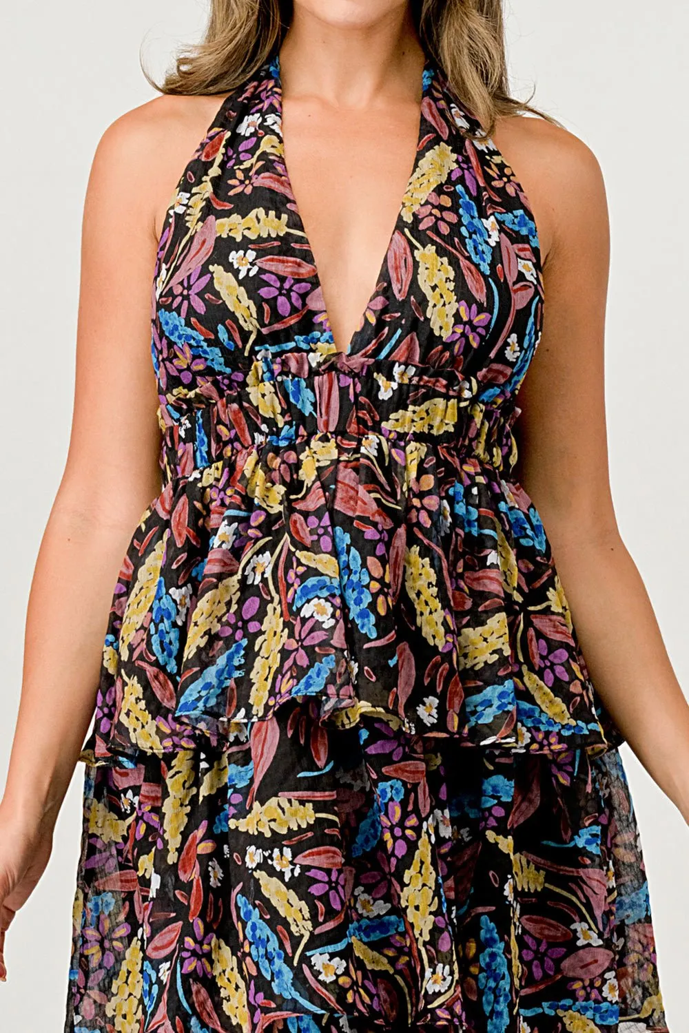 Printed Lulua Maxi Dress sold by Dress Barn product image thumbnail 2
