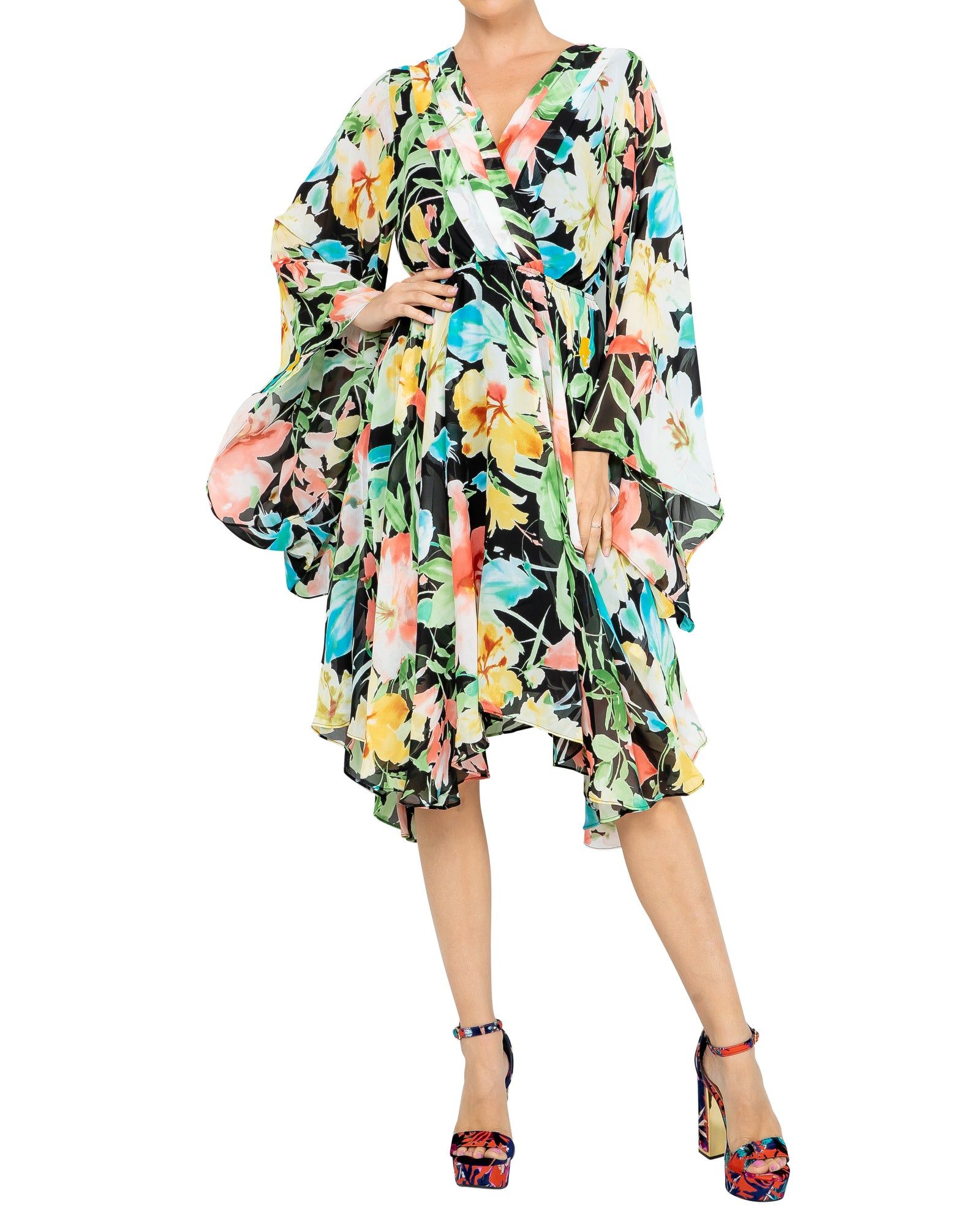Sunset Dress - Plus sold by Dress Barn product image thumbnail 5
