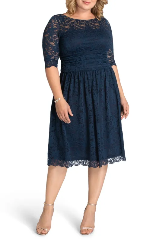 Luna Lace Dress - Plus sold by Dress Barn