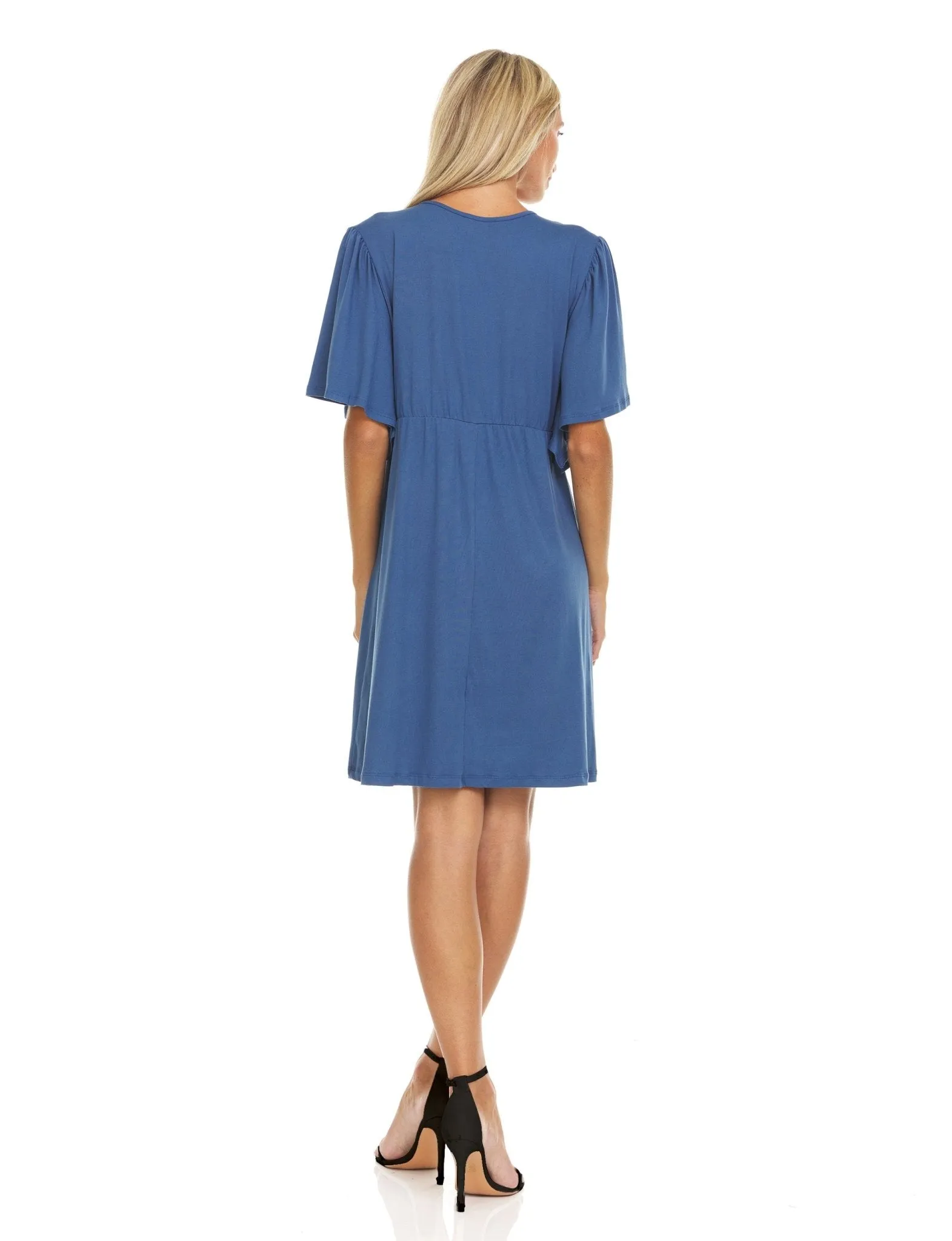 Florence Flutter Sleeve Dress sold by Dress Barn product image thumbnail 4