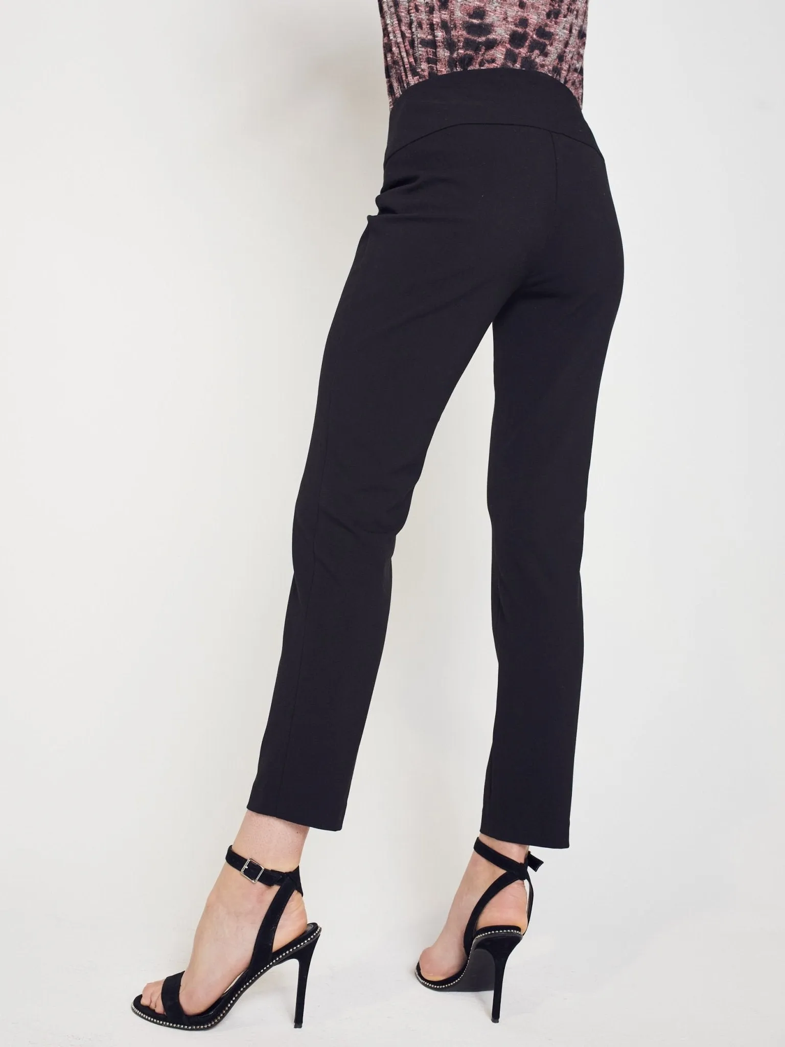 Roz & Ali™ Secret Agent Pants with Slim Leg & Wide Waistband - Petite sold by Dress Barn product image thumbnail 3