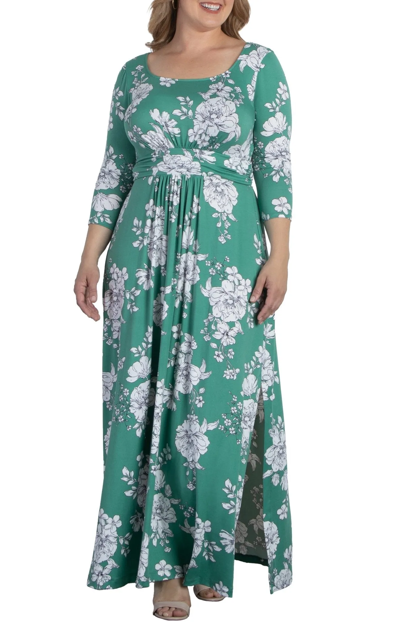 Maya Maxi Dress - Plus sold by Dress Barn product image thumbnail 4