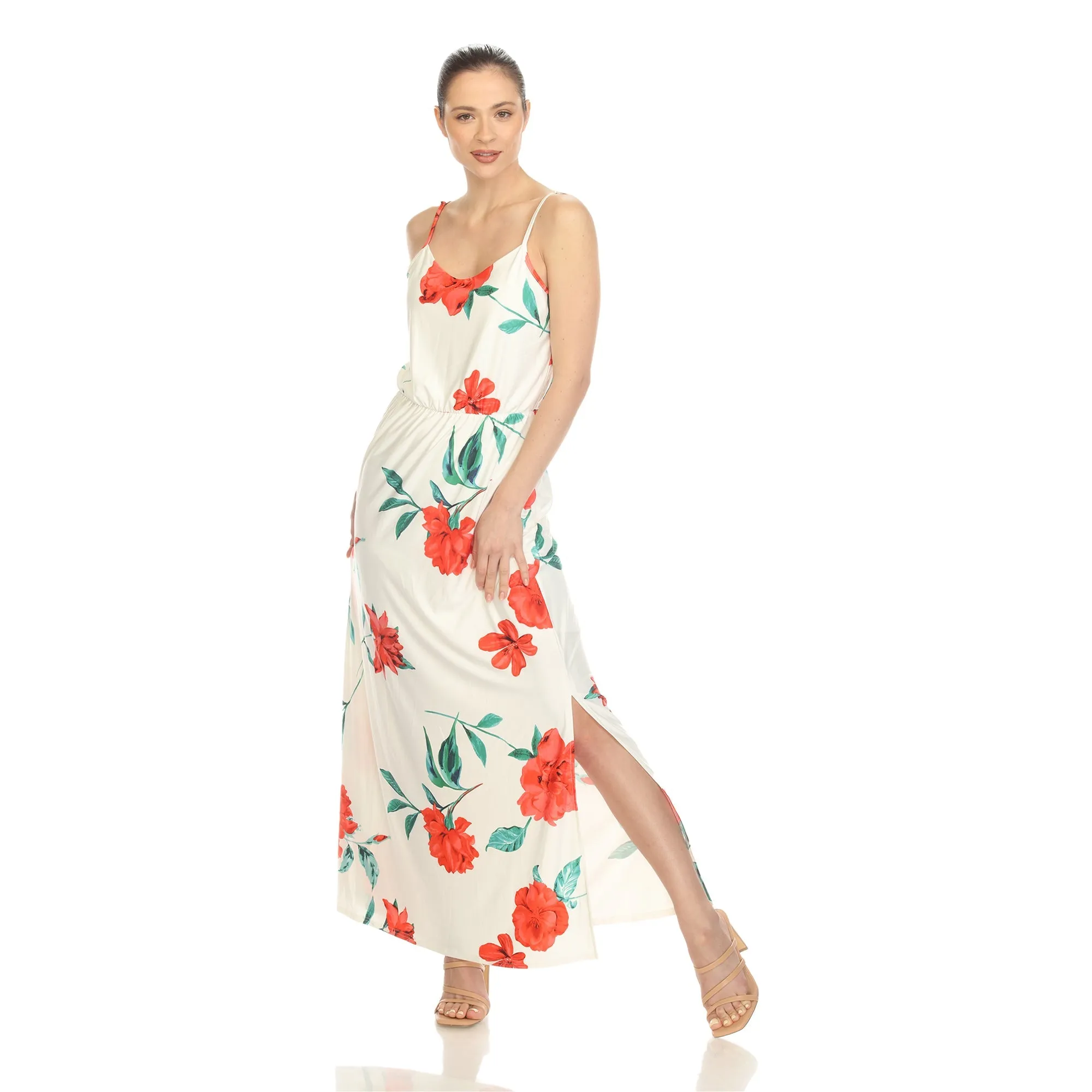 Floral Strap Maxi Dress sold by Dress Barn product image thumbnail 5