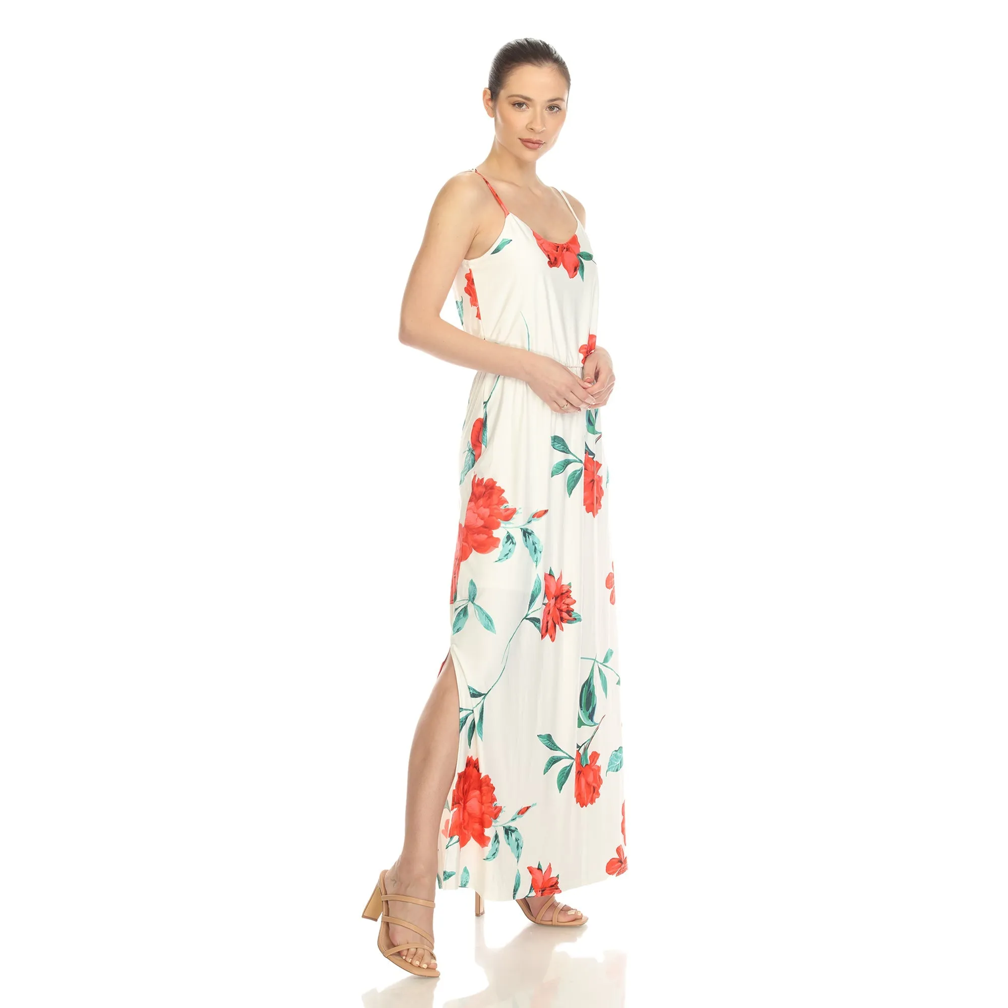 Floral Strap Maxi Dress sold by Dress Barn product image thumbnail 2