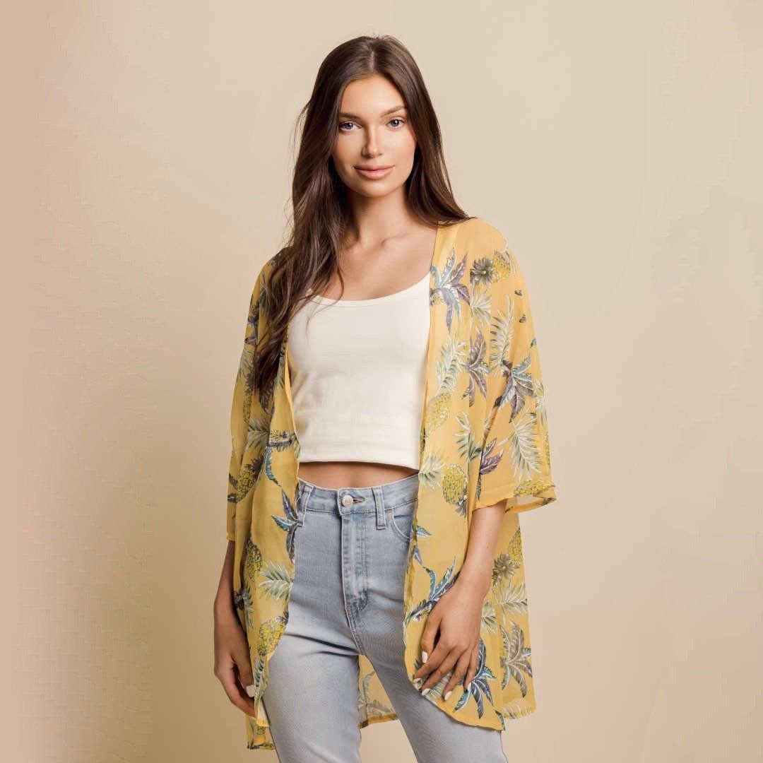 Tropical Kimono sold by Dress Barn