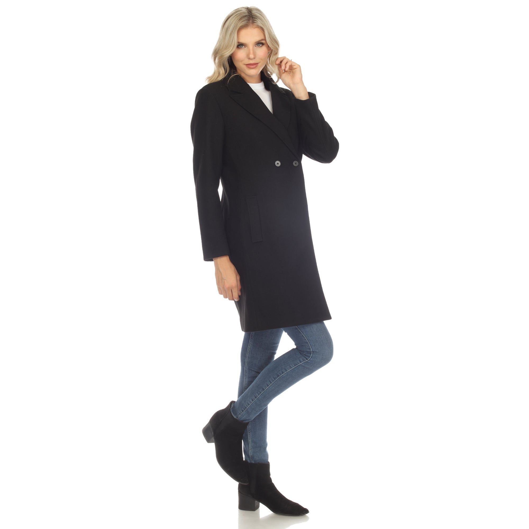 Women's Classic Walker Coat sold by Dress Barn product image thumbnail 2