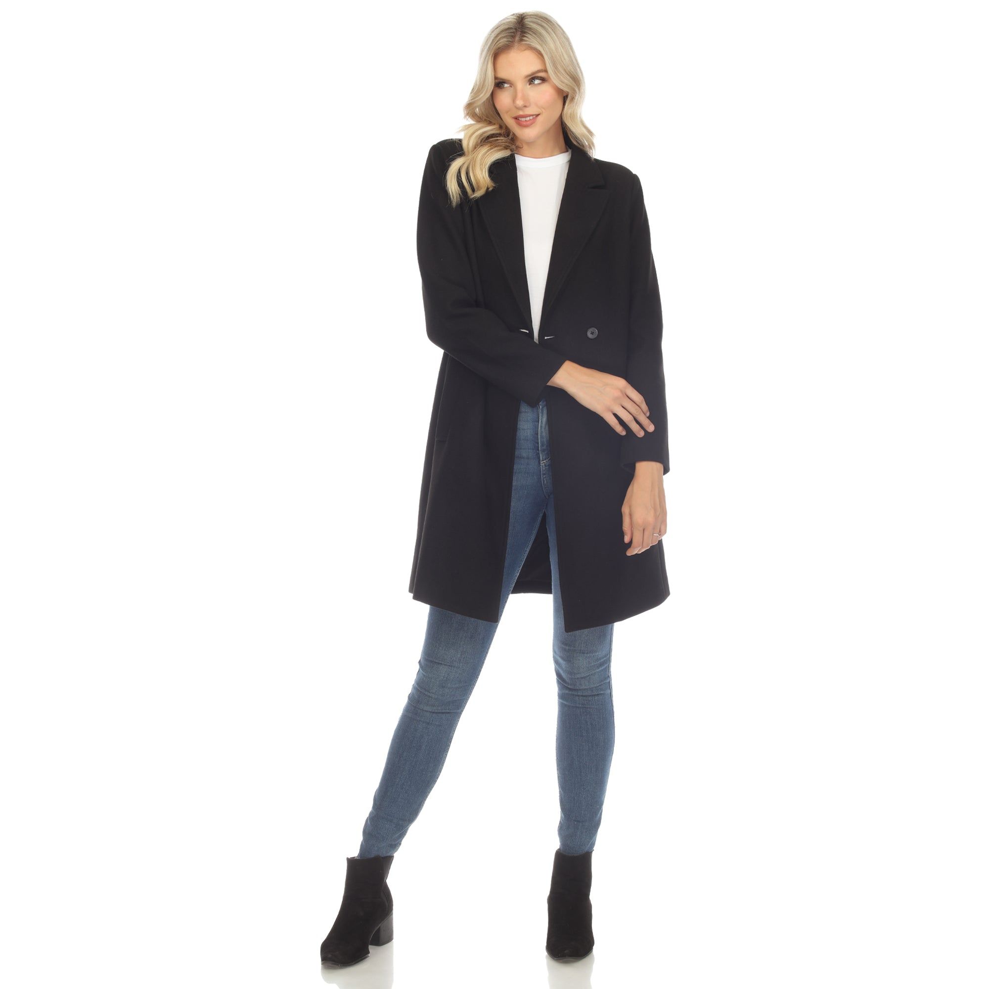 Women's Classic Walker Coat sold by Dress Barn product image thumbnail 4