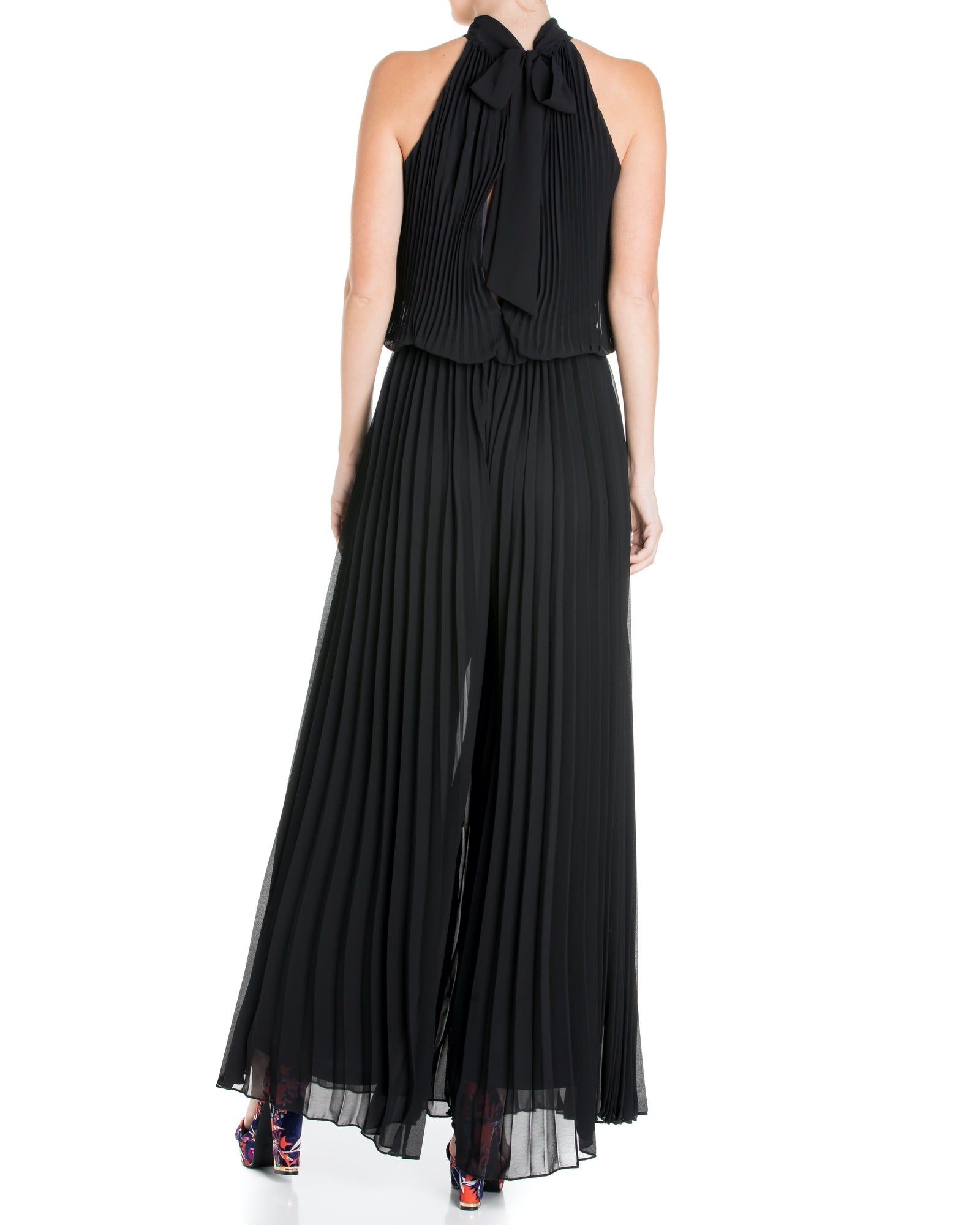 Wild Orchid Pleat Jumpsuit sold by Dress Barn product image thumbnail 3