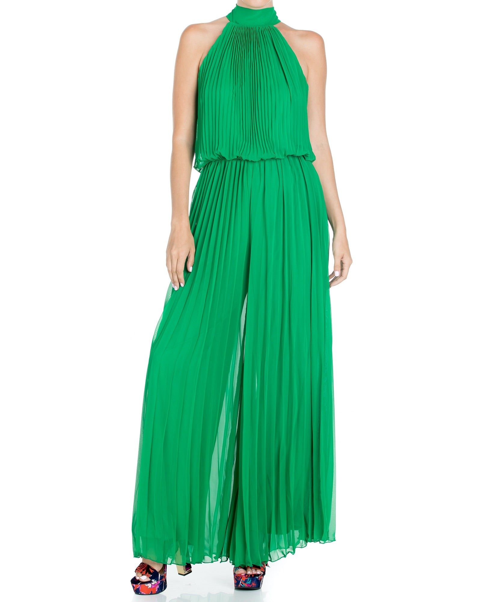 Wild Orchid Pleat Jumpsuit sold by Dress Barn product image thumbnail 5