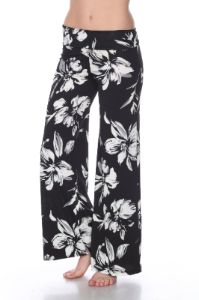 Flower Print Palazzo Pants sold by Dress Barn