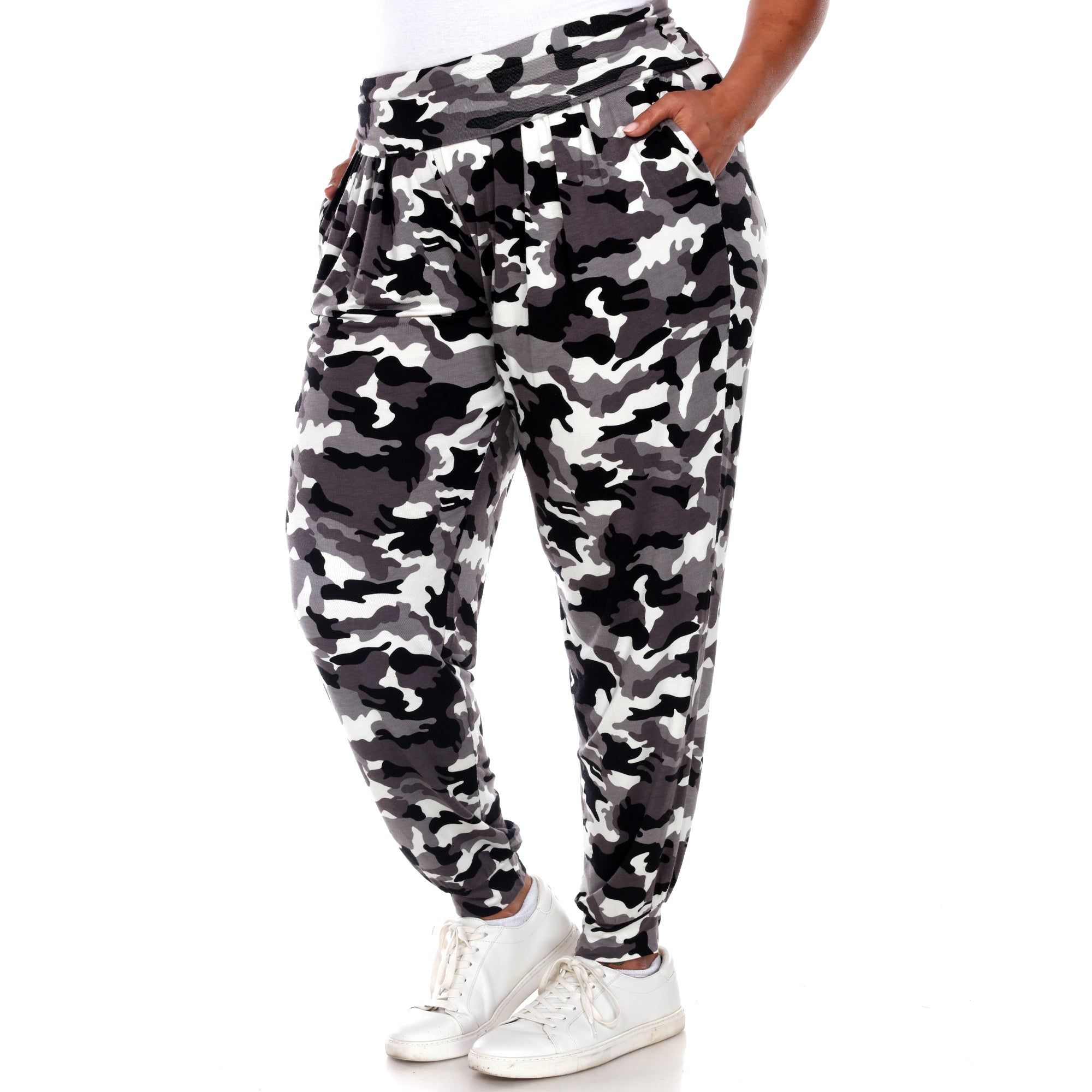 Camo Harem Pants - Plus sold by Dress Barn product image thumbnail 3