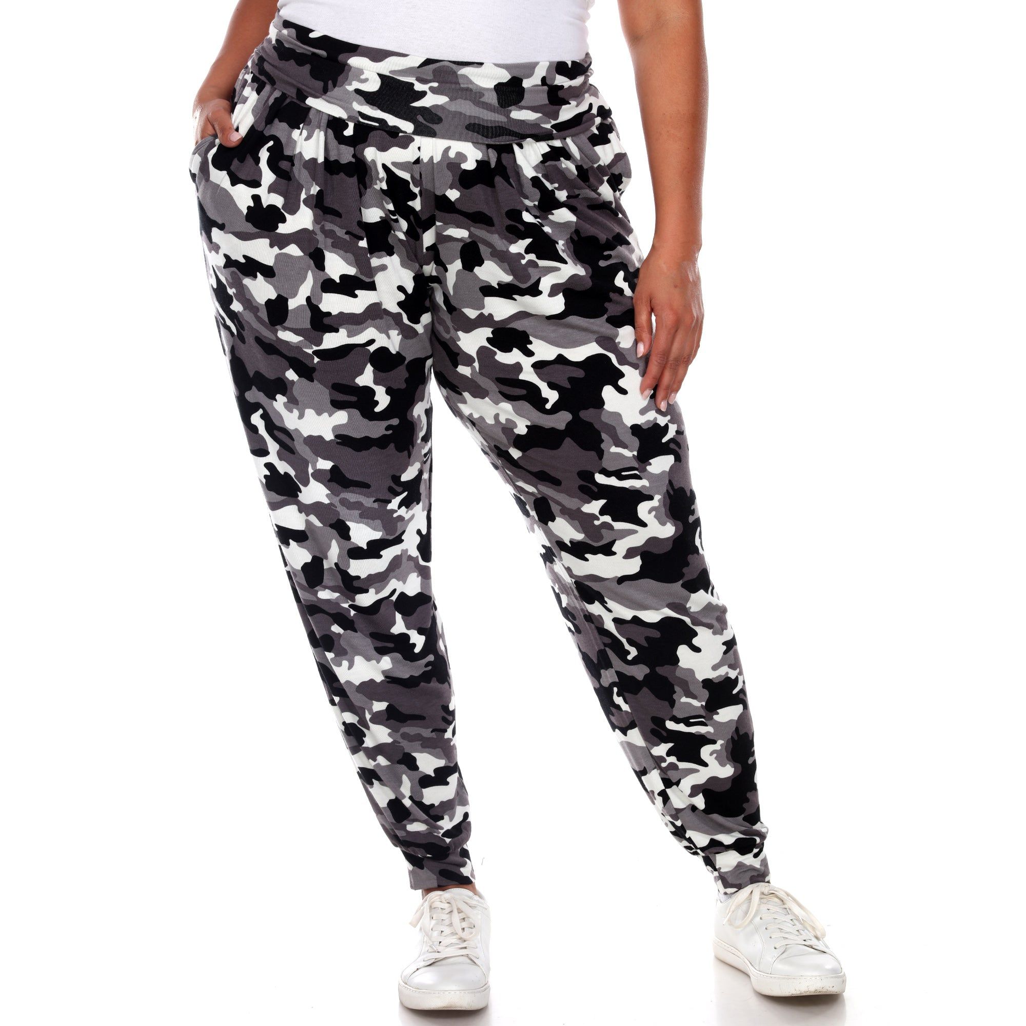 Camo Harem Pants - Plus sold by Dress Barn product image thumbnail 2