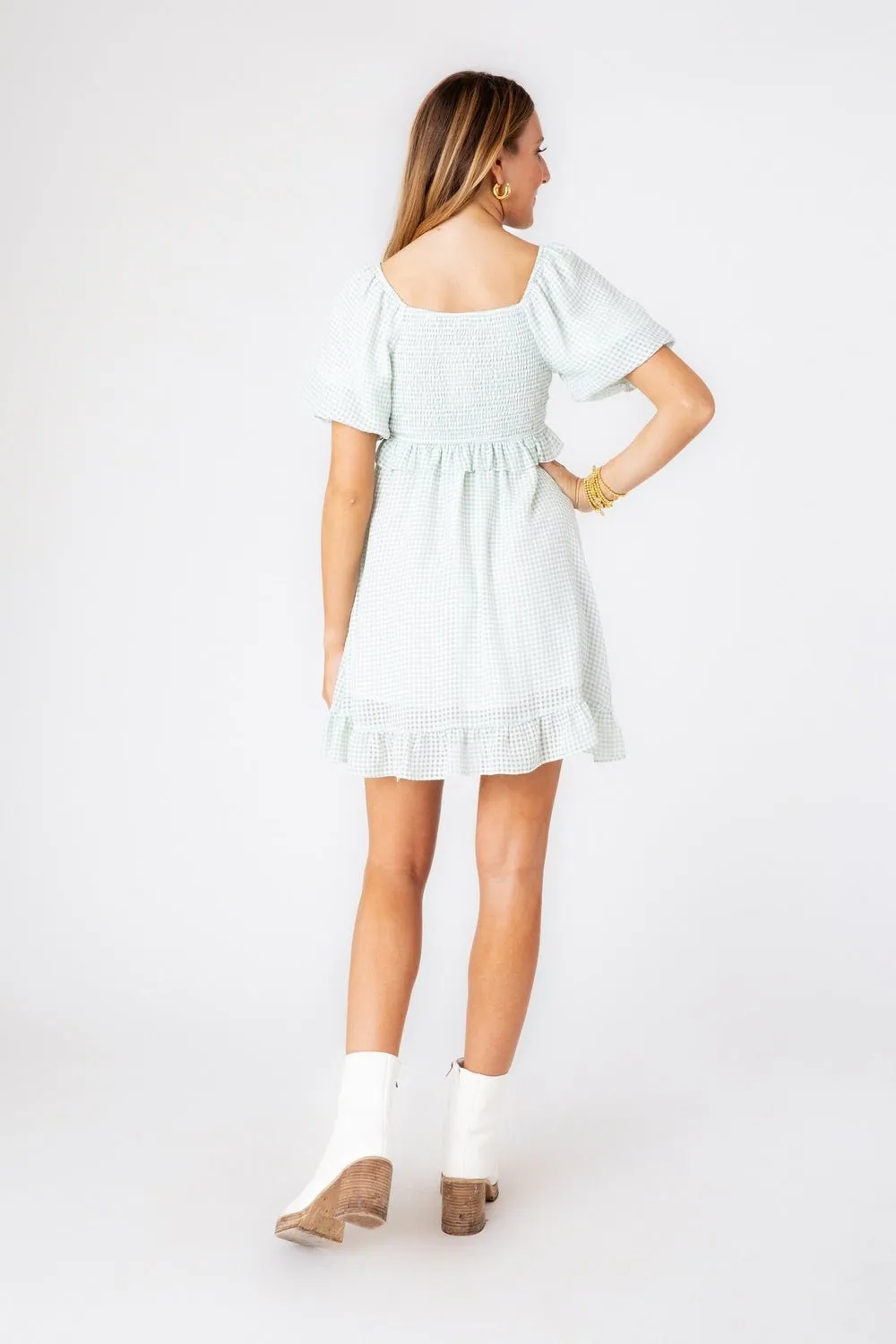 Gingham Garden Dress sold by Dress Barn product image thumbnail 3