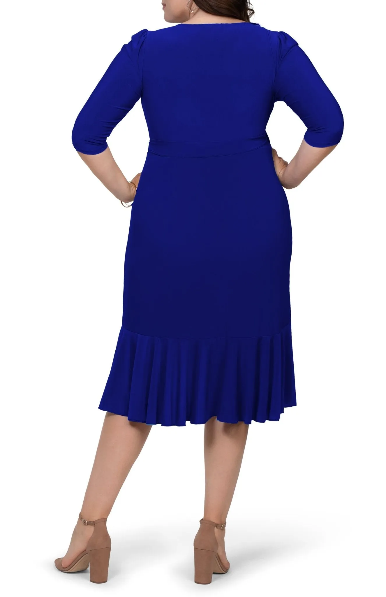 Whimsy Wrap Dress - Plus sold by Dress Barn product image thumbnail 2