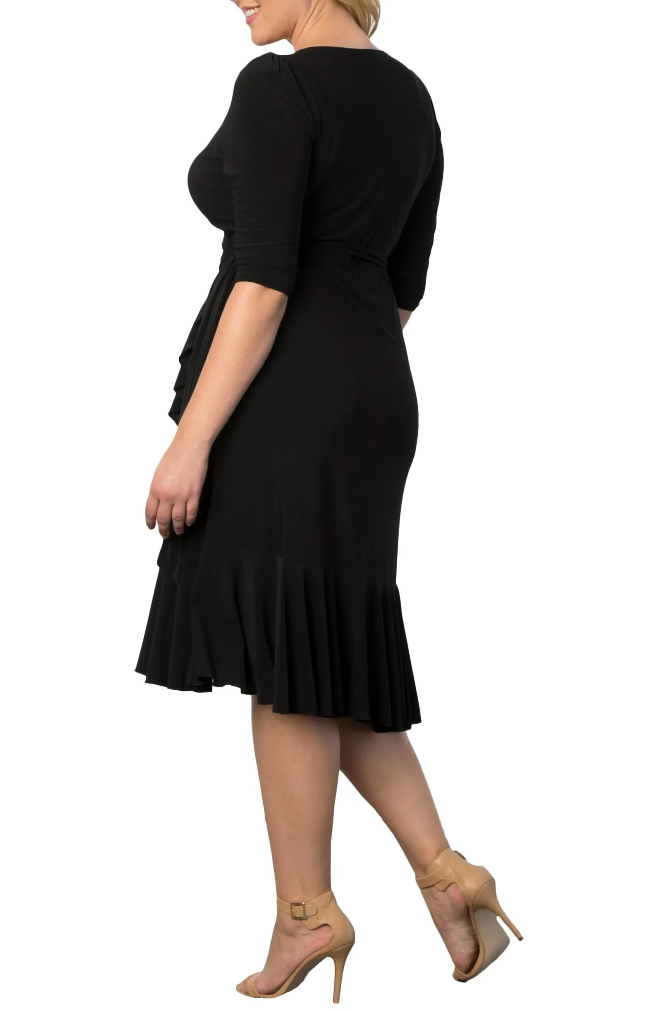 Whimsy Wrap Dress - Plus sold by Dress Barn product image thumbnail 5