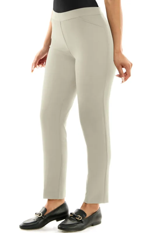 Pull-On Ankle Pants with Band sold by Dress Barn