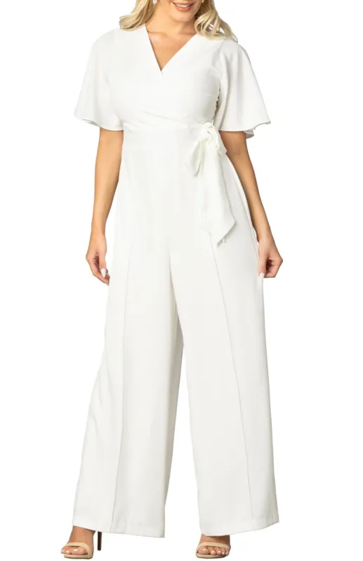 Karina Crepe Jumpsuit sold by Dress Barn