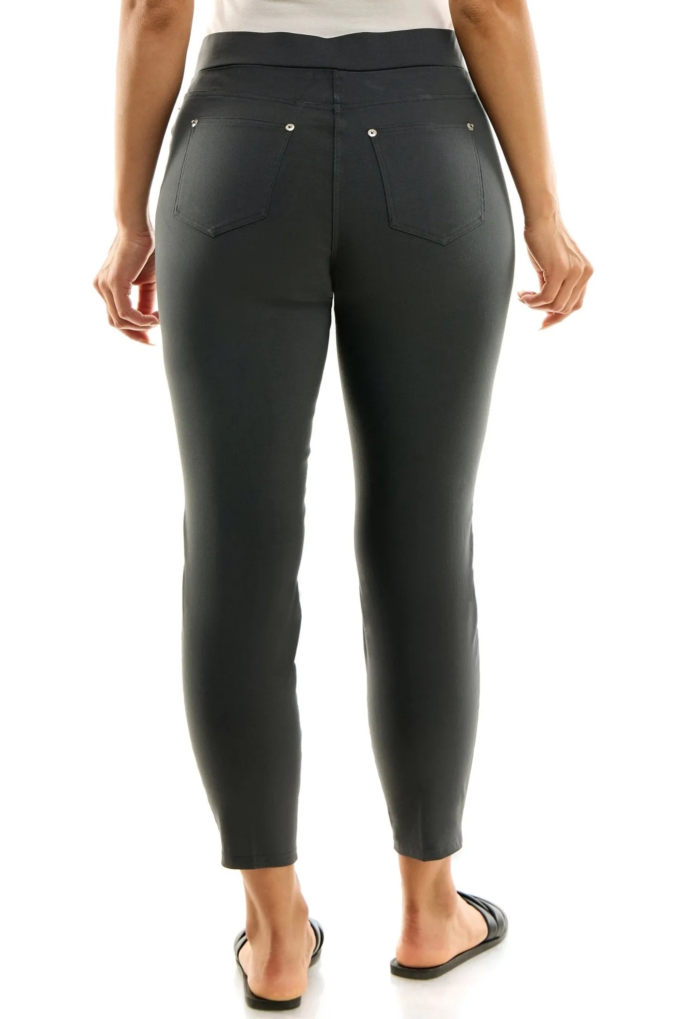 Pull-On Ankle Pant with Pocket Studs sold by Dress Barn product image thumbnail 4