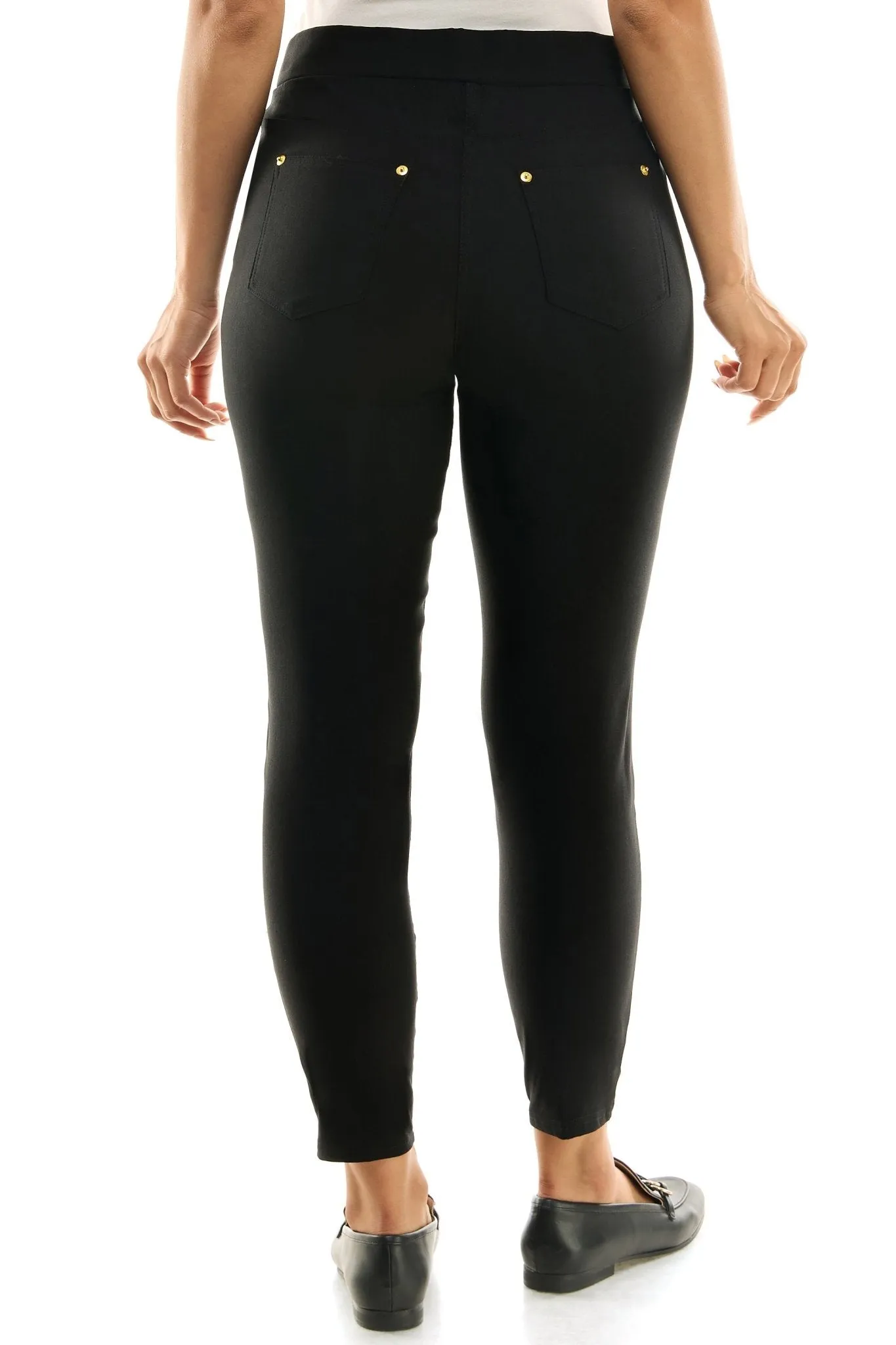 Pull-On Ankle Pant with Pocket Studs sold by Dress Barn product image thumbnail 3