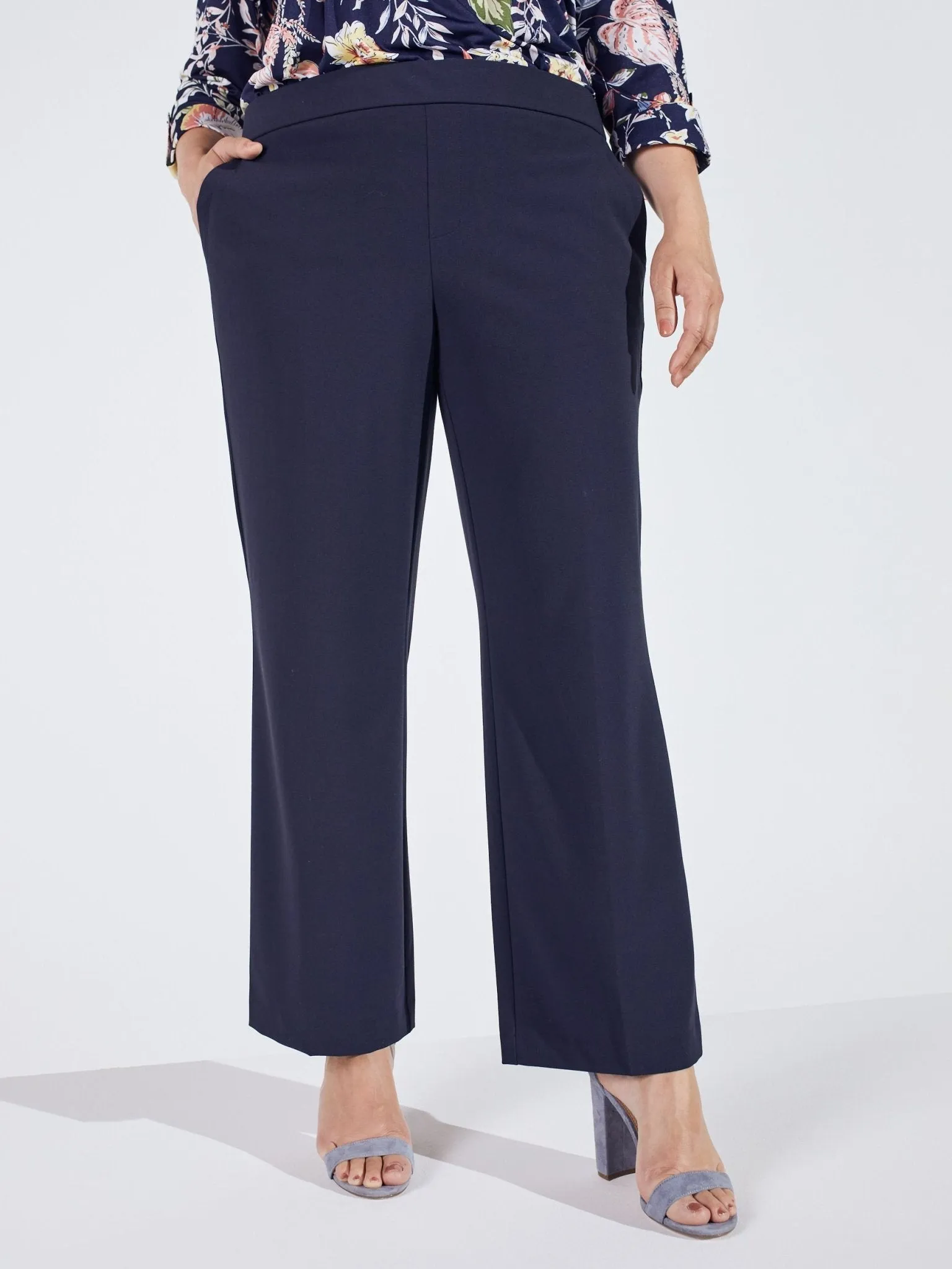 Roz & Ali Secret Agent Slight Bootcut Pants - Plus sold by Dress Barn product image thumbnail 4