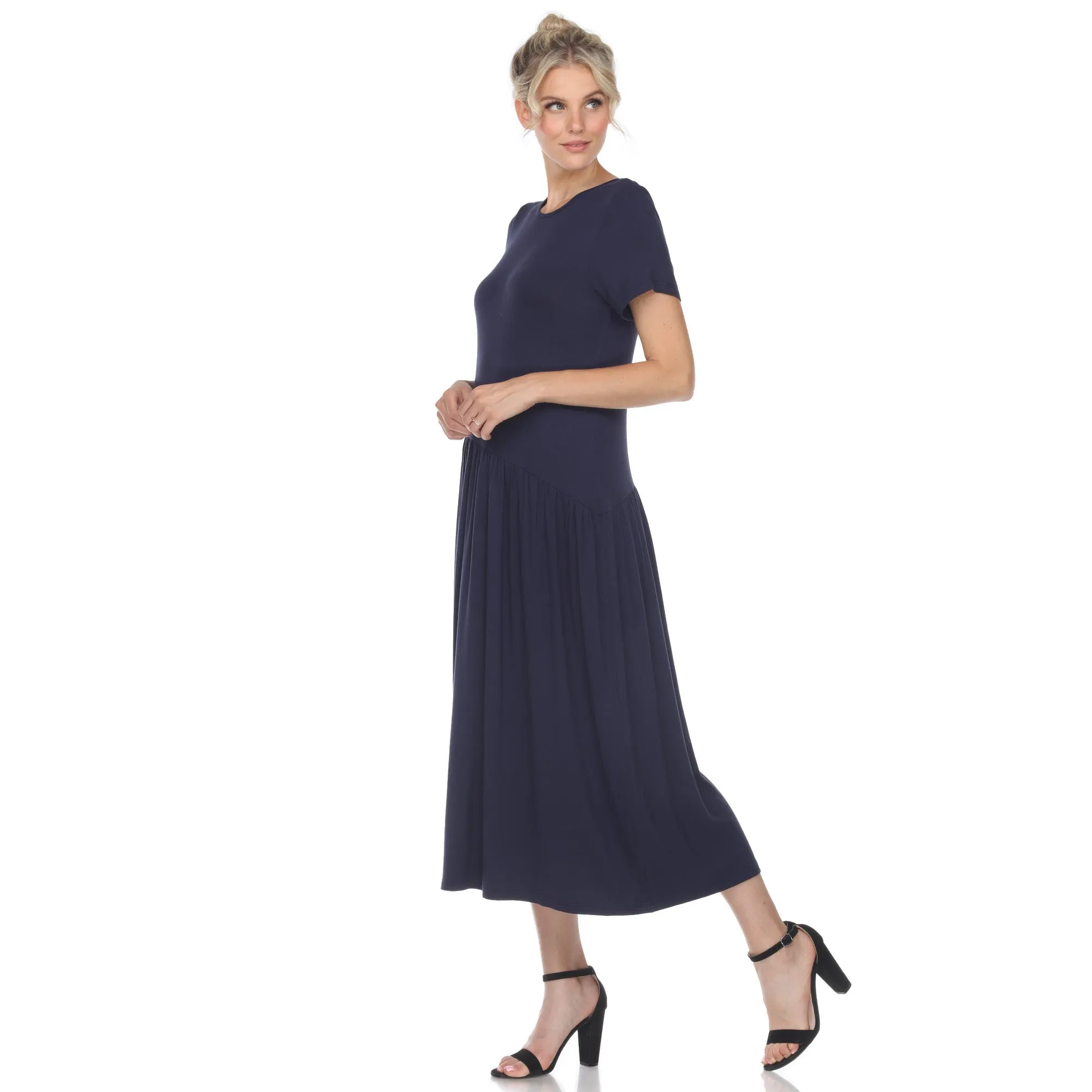 Short Sleeve Maxi Dress sold by Dress Barn product image thumbnail 3