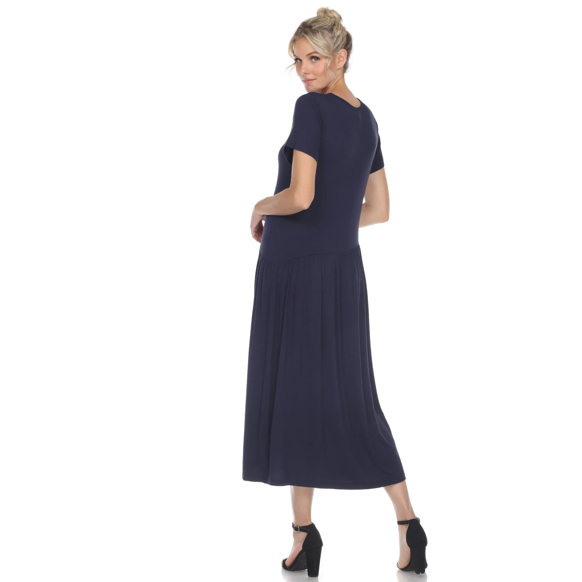 Short Sleeve Maxi Dress sold by Dress Barn product image thumbnail 4