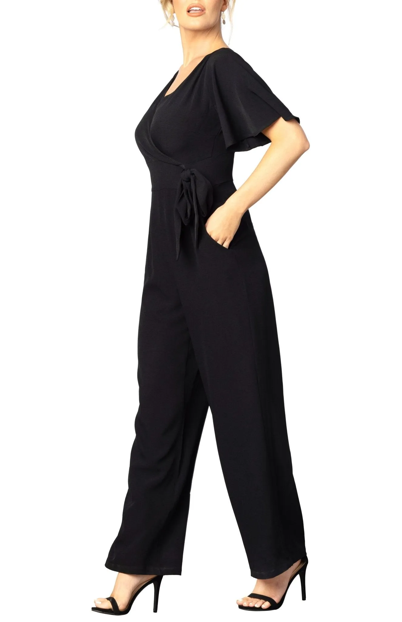 Charisma Crepe Jumpsuit sold by Dress Barn product image thumbnail 4