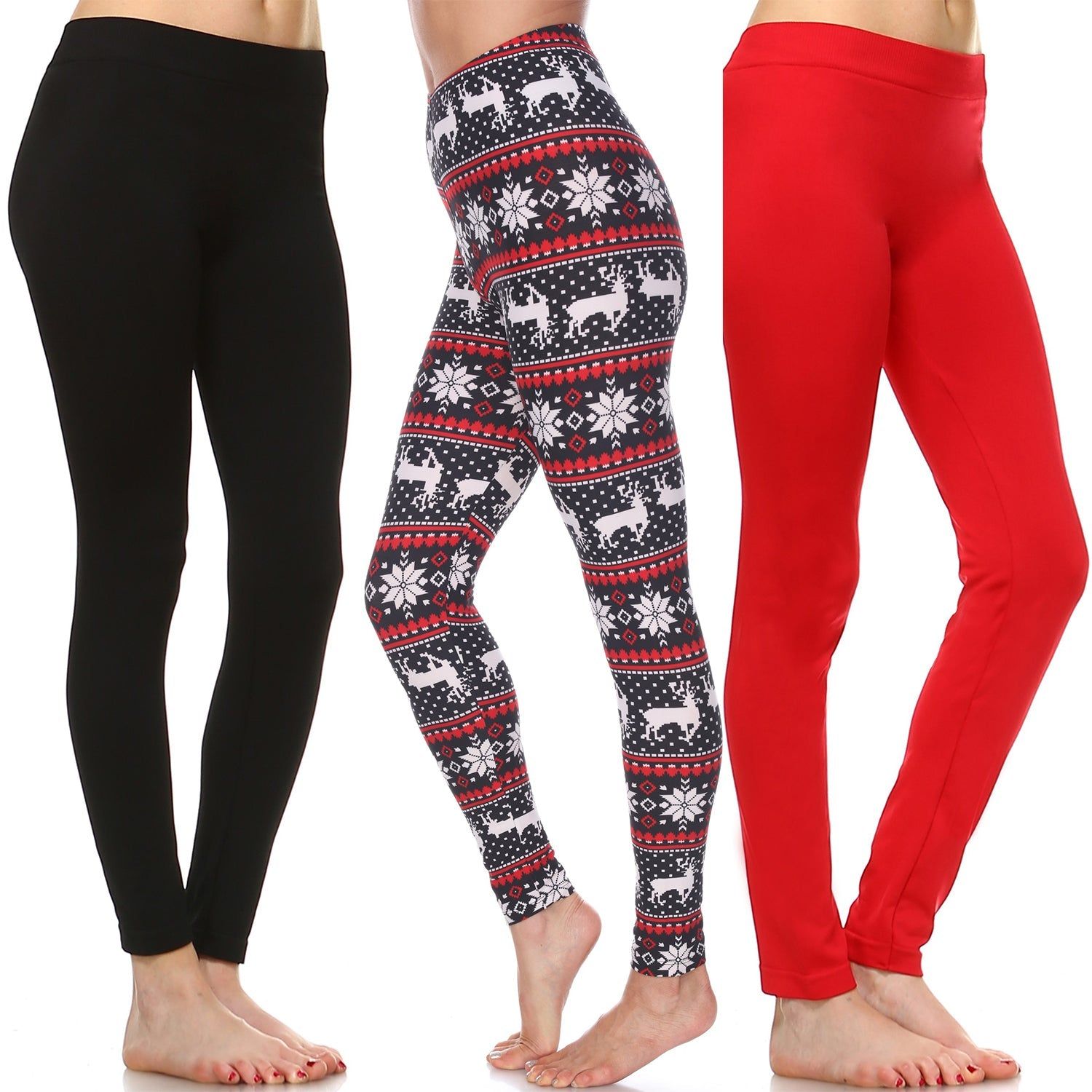 Christmas Pack of 3 Leggings sold by Dress Barn product image thumbnail 4